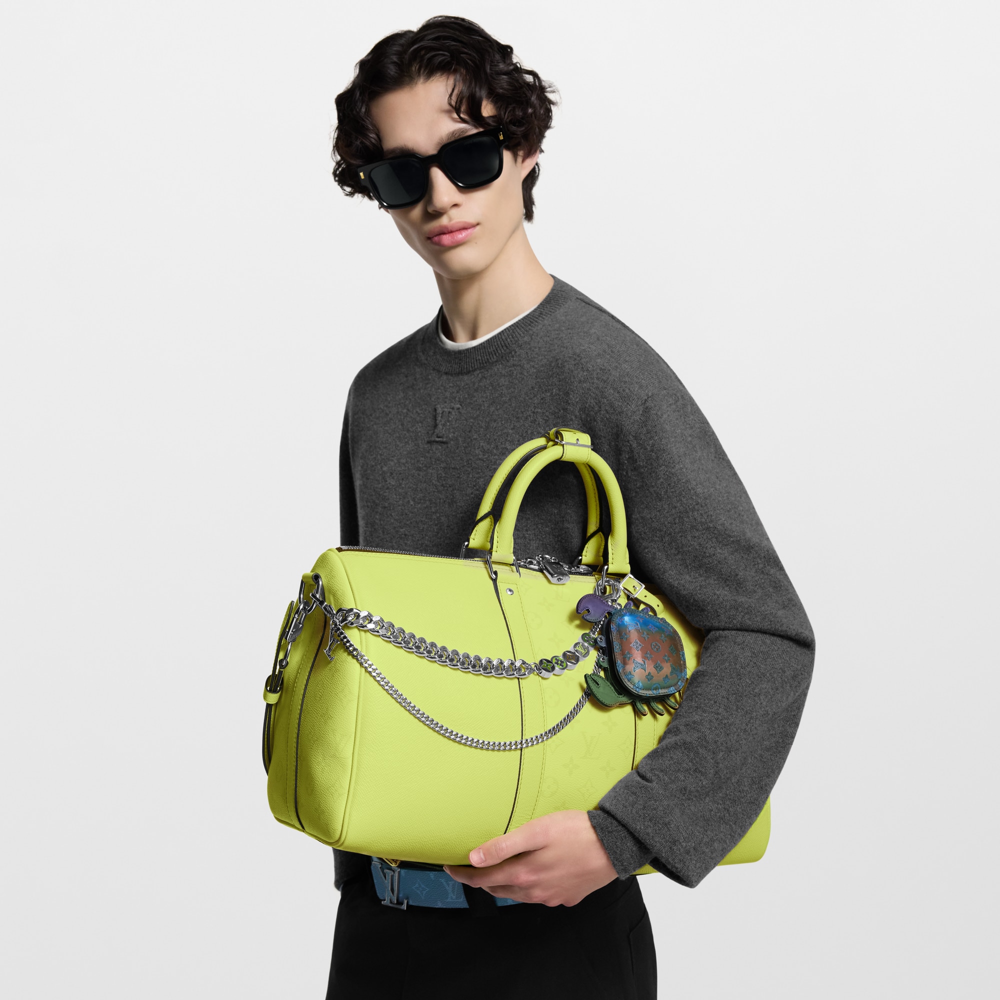 กระเป๋ารุ่น Keepall Bandoulière 45 Taigarama in กระเป๋าและผลิตภัณฑ์เครื่องหนังขนาดเล็ก