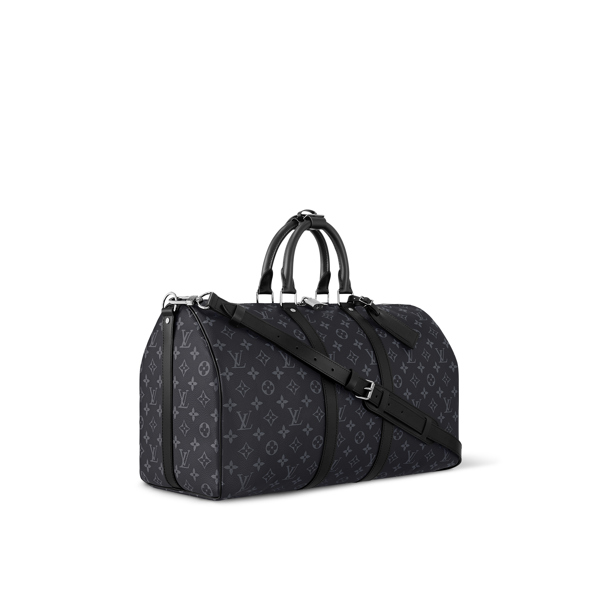 กระเป๋ารุ่น Keepall Bandoulière 45 Monogram Eclipse in ผู้ชาย