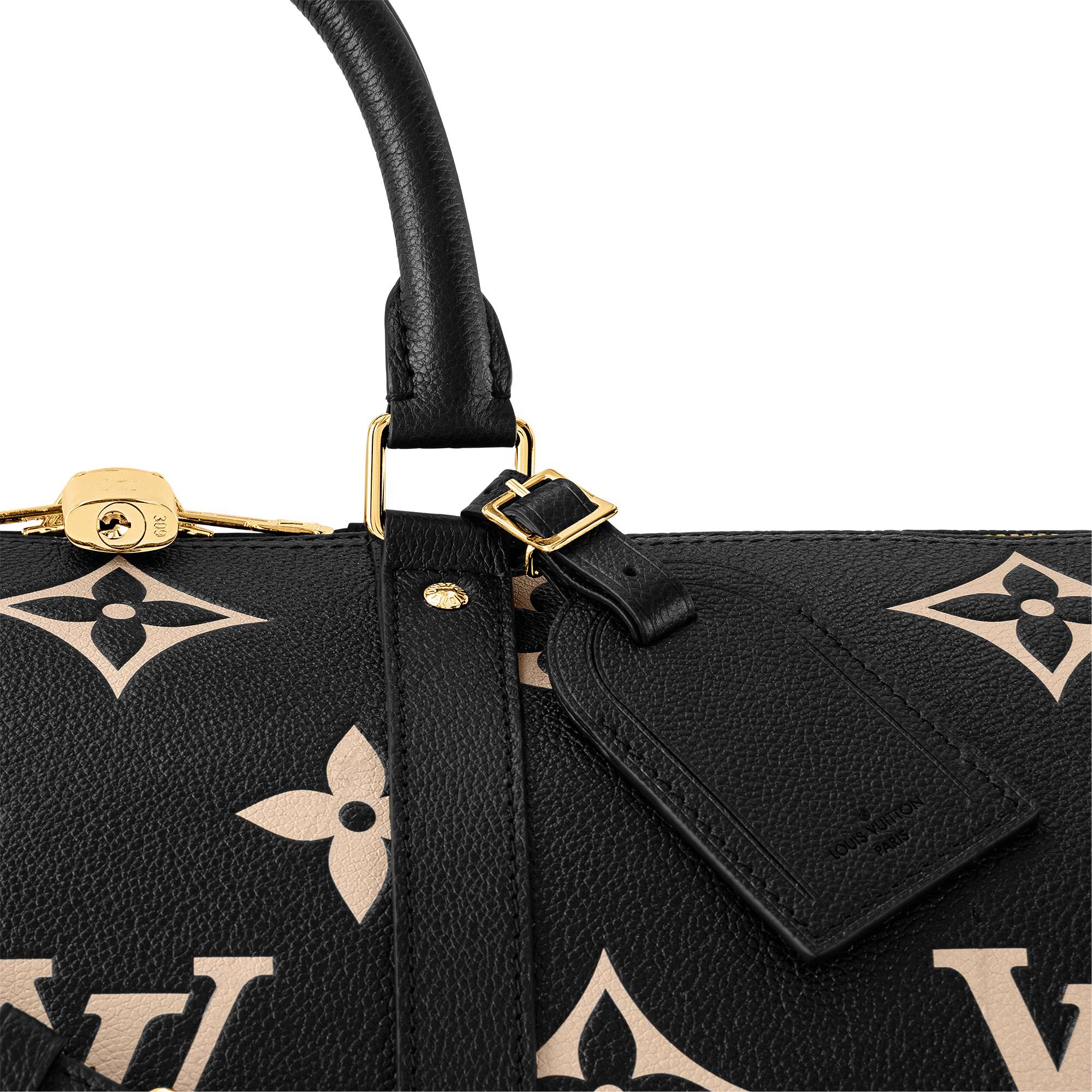 กระเป๋ารุ่น Keepall Bandoulière 45 Monogram Empreinte in ผู้ชาย