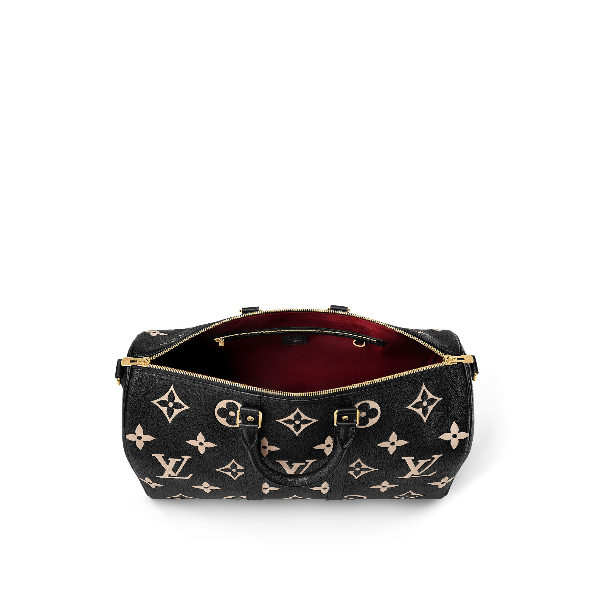 กระเป๋ารุ่น Keepall Bandoulière 45 Monogram Empreinte in ผู้ชาย