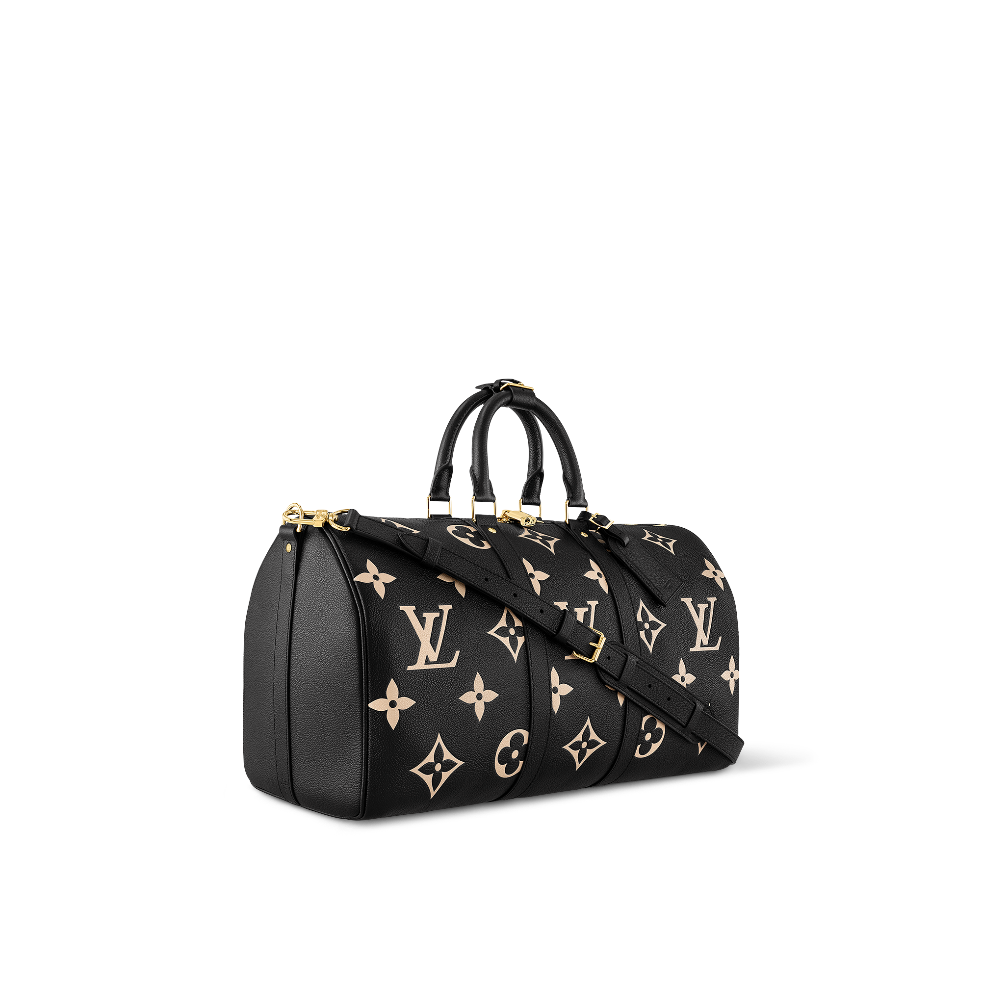 กระเป๋ารุ่น Keepall Bandoulière 45 Monogram Empreinte in ผู้ชาย