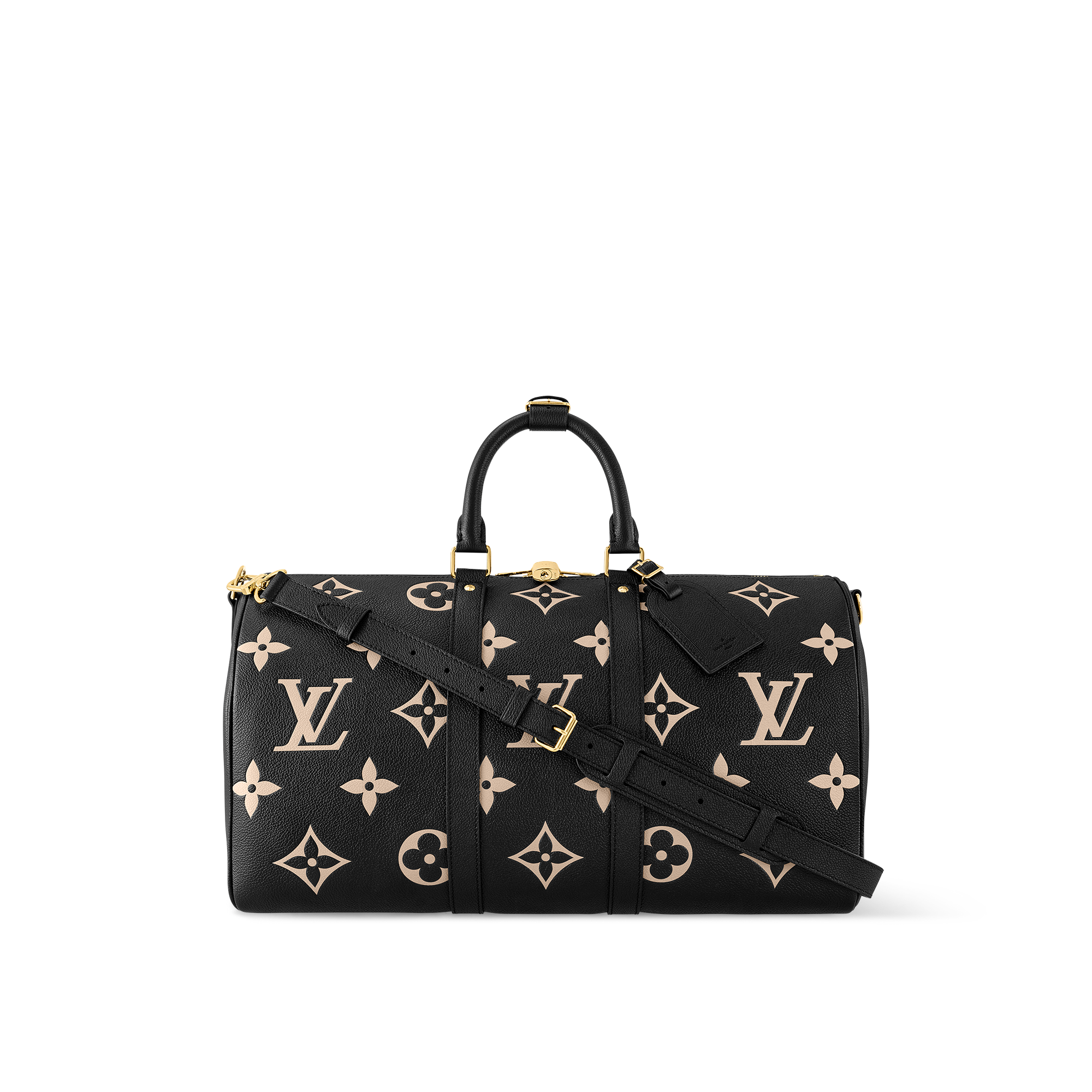 กระเป๋ารุ่น Keepall Bandoulière 45 Monogram Empreinte in ผู้ชาย