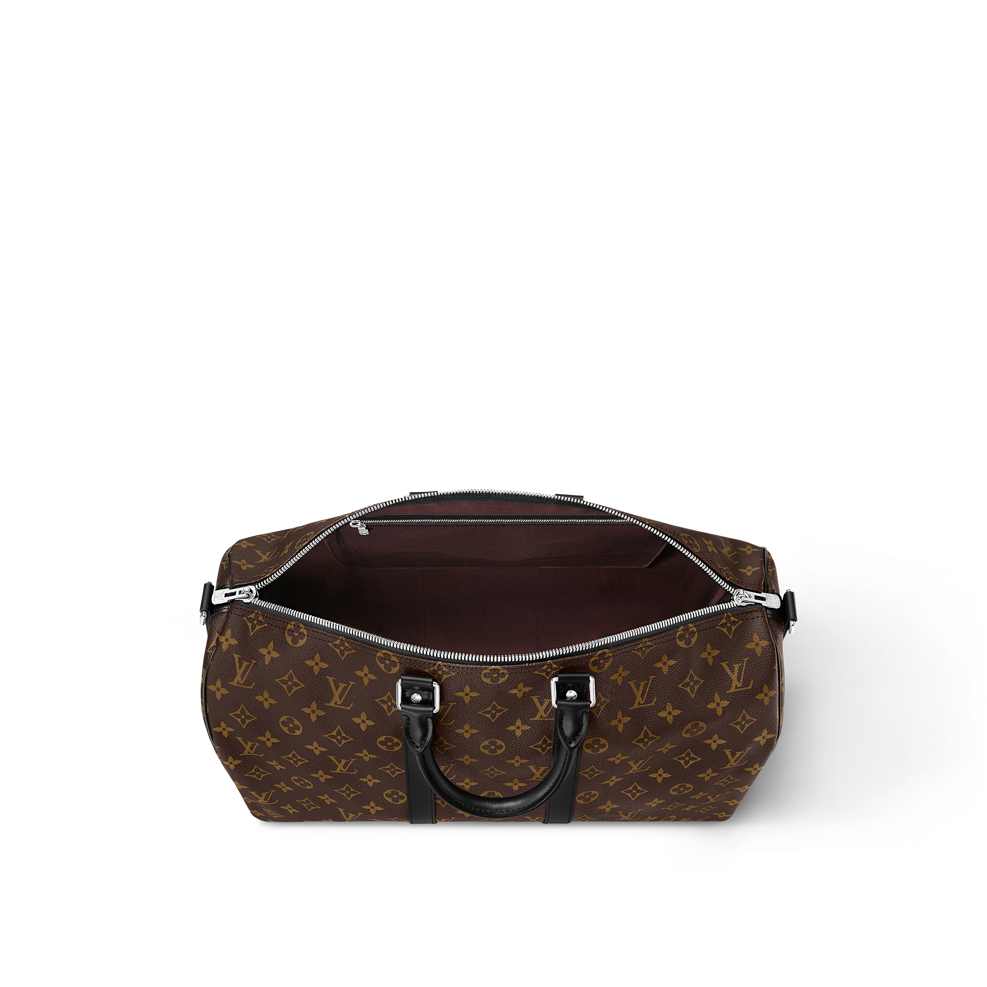 กระเป๋ารุ่น Keepall Bandoulière 45 Monogram Macassar in ผู้ชาย