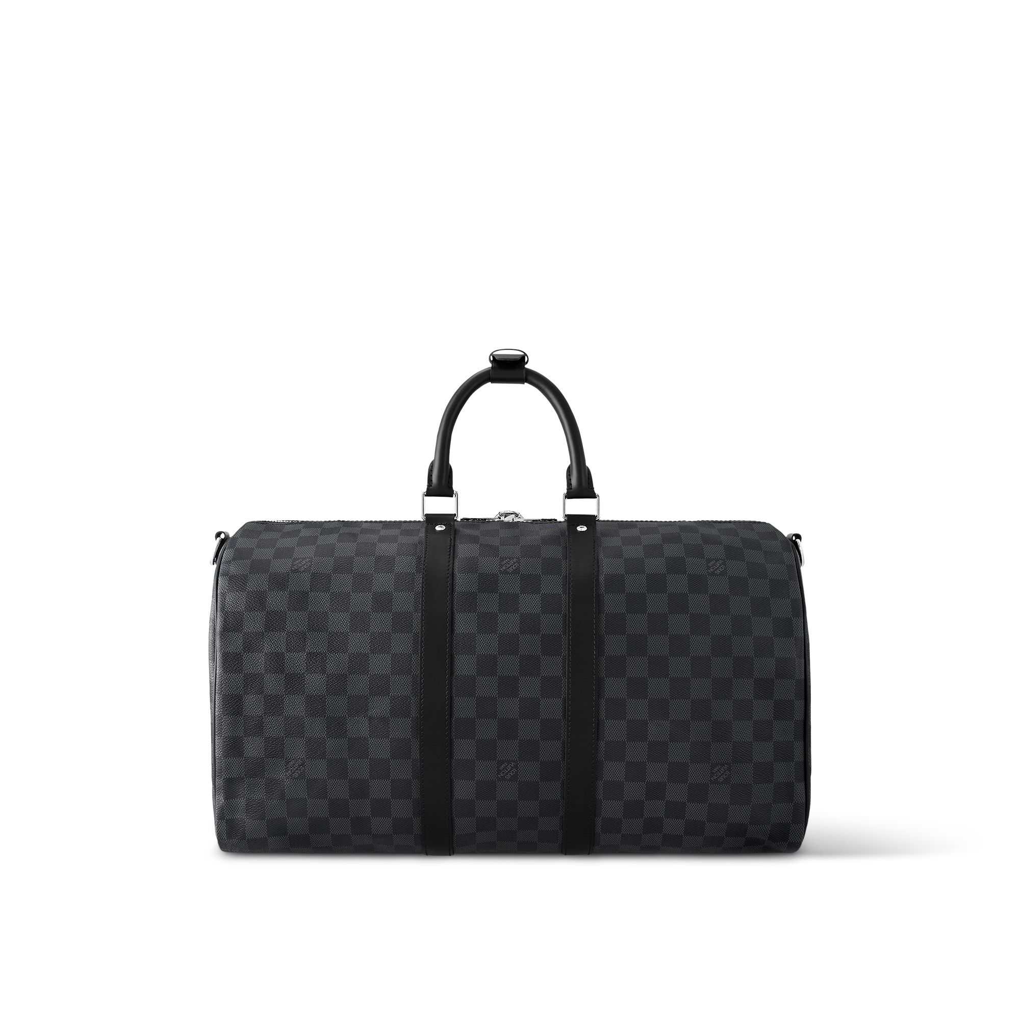 กระเป๋ารุ่น Keepall Bandoulière 45 Damier Graphite แคนวาส in ผู้ชาย