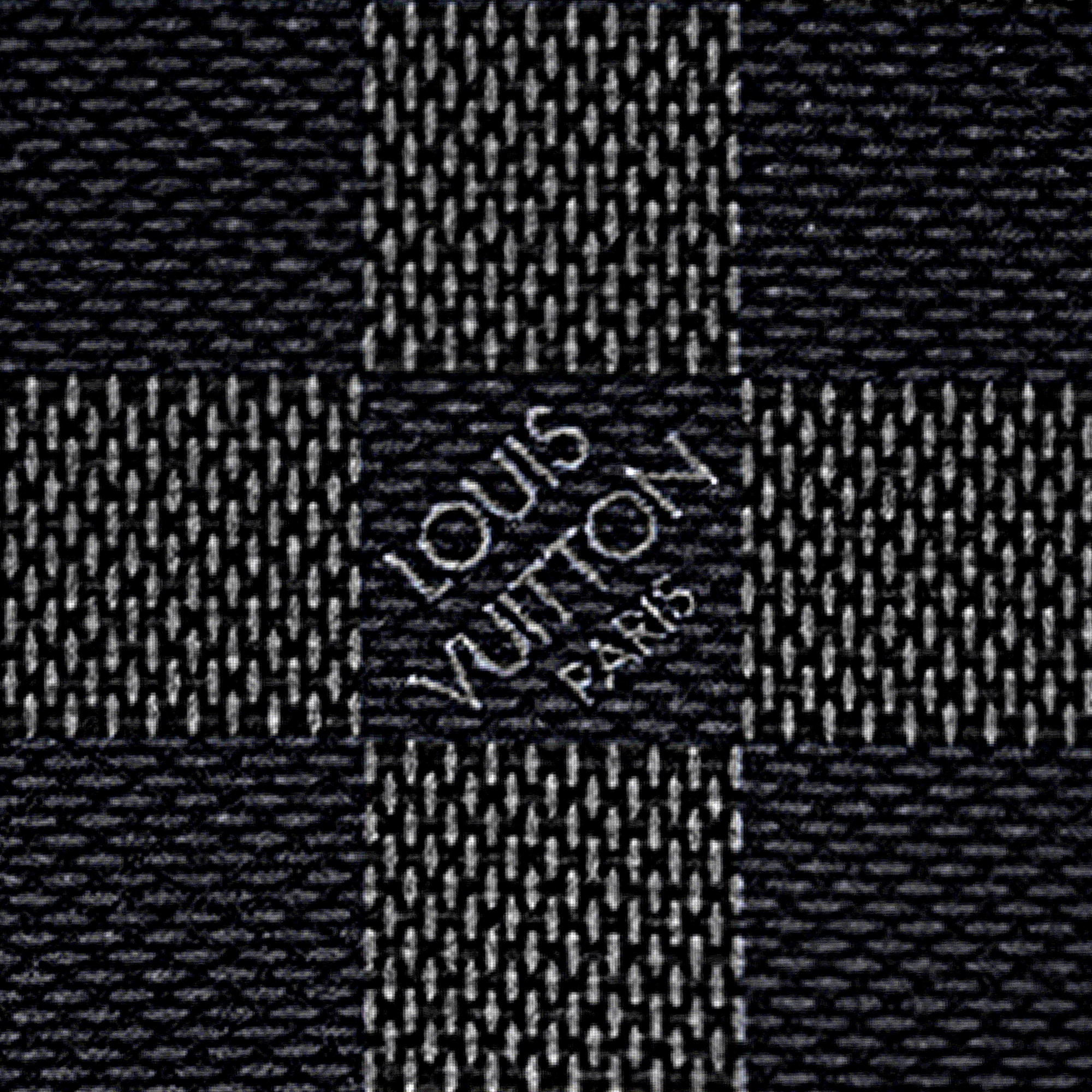 กระเป๋ารุ่น Keepall Bandoulière 45 Damier Graphite แคนวาส in ผู้ชาย