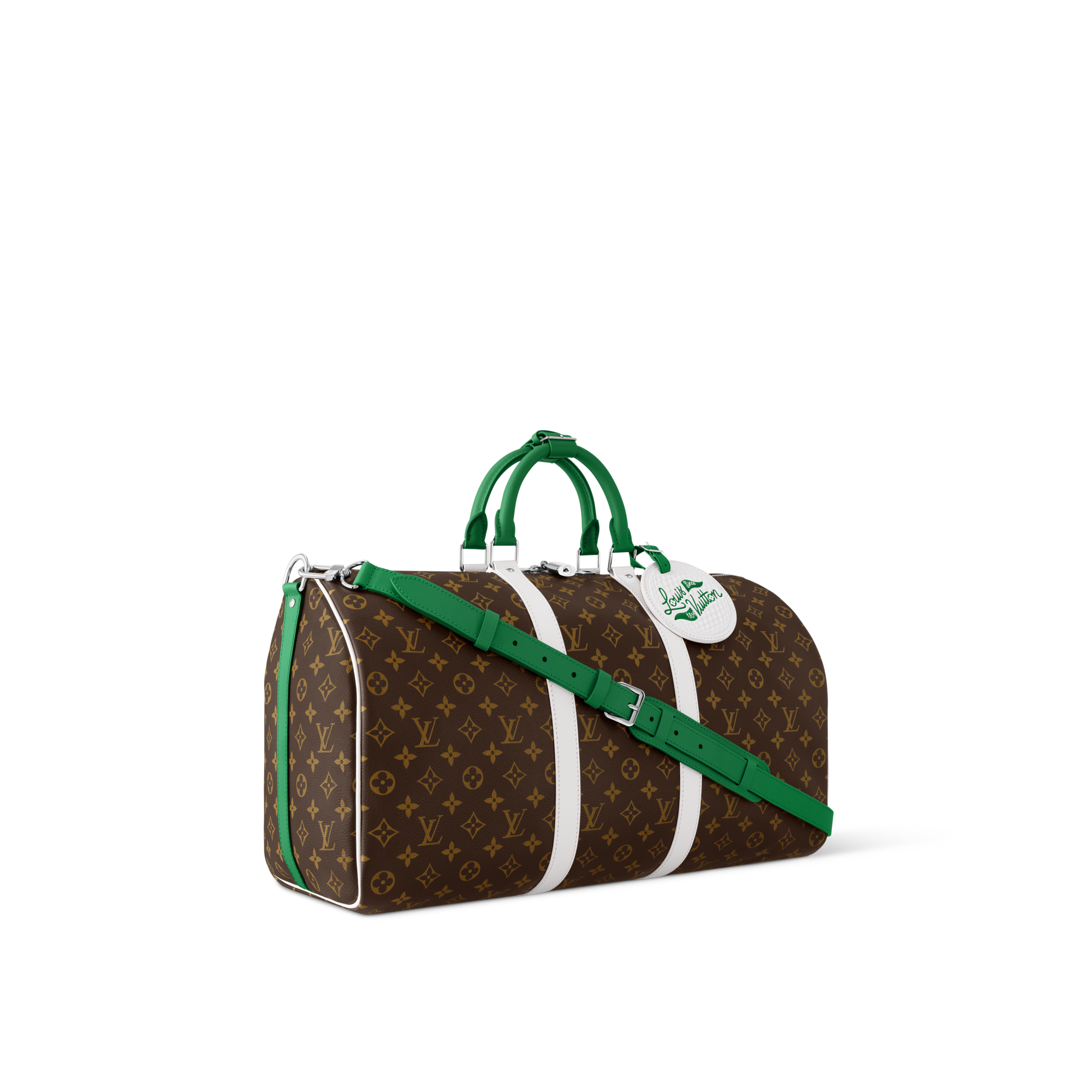 กระเป๋ารุ่น Keepall Bandoulière 50 Monogram Macassar in กระเป๋าและผลิตภัณฑ์เครื่องหนังขนาดเล็ก