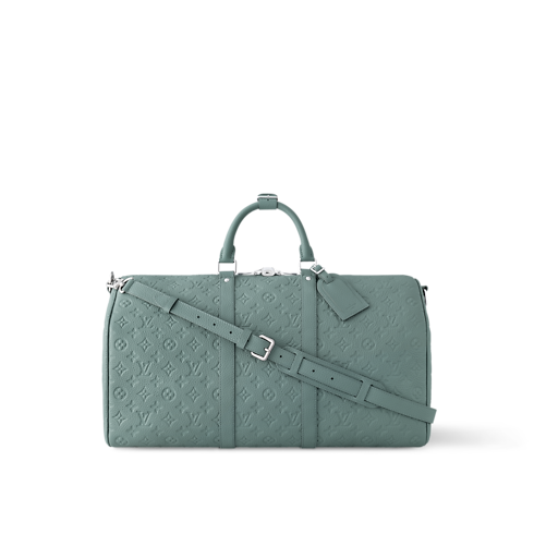 กระเป๋ารุ่น Keepall Bandoulière 50 Taurillon Monogram in กระเป๋าและผลิตภัณฑ์เครื่องหนังขนาดเล็ก's สำหรับผู้ชาย ผลิตภัณฑ์ใหม่ล่าสุด collections by Louis Vuitton (การย่อ/ขยายผลิตภัณฑ์)