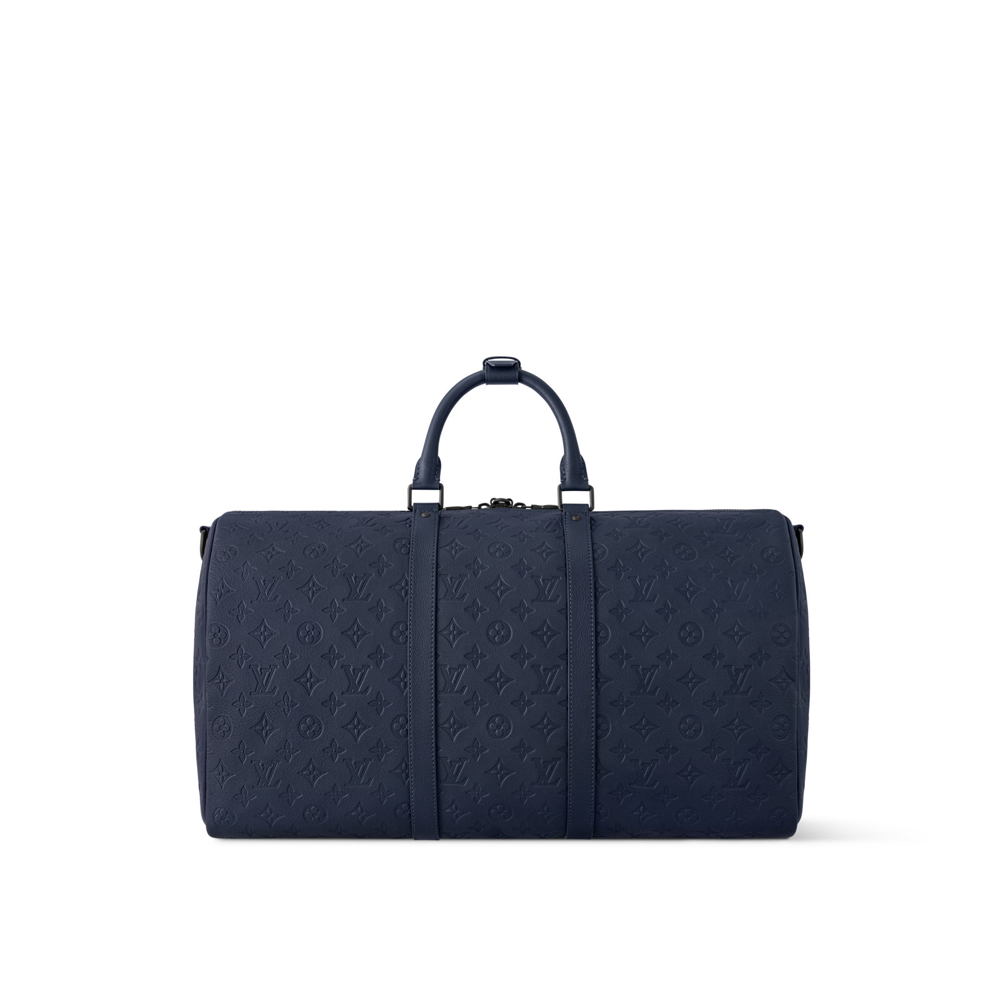 กระเป๋ารุ่น Keepall Bandoulière 50 Monogram Shadow in กระเป๋าและผลิตภัณฑ์เครื่องหนังขนาดเล็ก