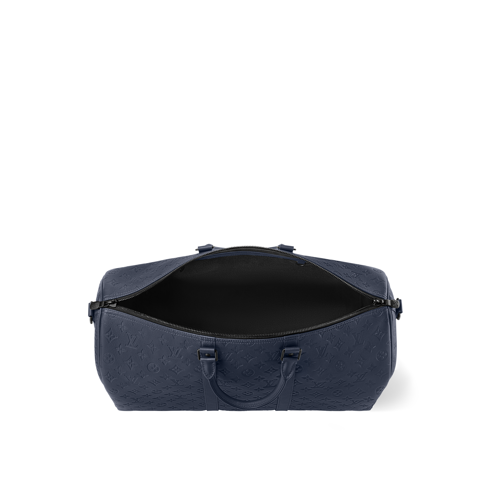 กระเป๋ารุ่น Keepall Bandoulière 50 Monogram Shadow in กระเป๋าและผลิตภัณฑ์เครื่องหนังขนาดเล็ก