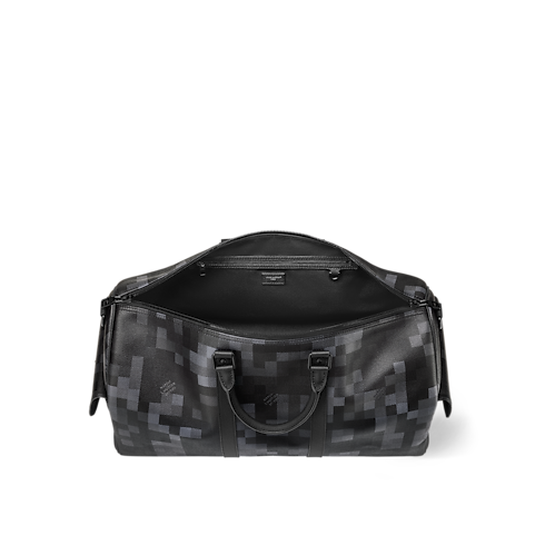 กระเป๋ารุ่น Keepall Bandoulière 50 D16 in กระเป๋าและผลิตภัณฑ์เครื่องหนังขนาดเล็ก's สำหรับผู้ชาย ไอคอนิก collections by Louis Vuitton (การย่อ/ขยายผลิตภัณฑ์)