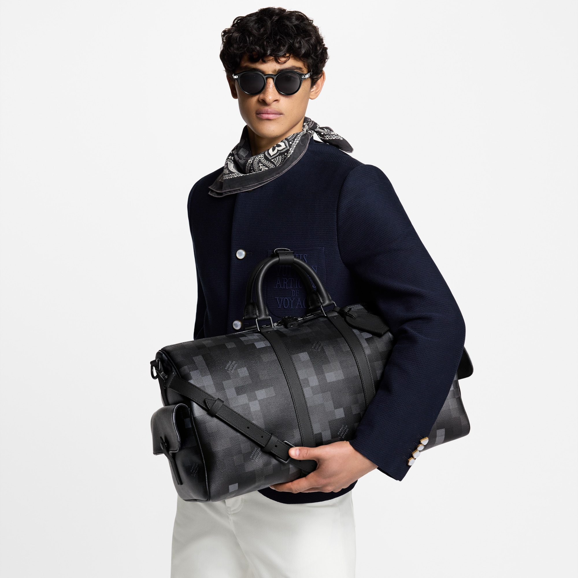กระเป๋ารุ่น Keepall Bandoulière 50 D16 in กระเป๋าและผลิตภัณฑ์เครื่องหนังขนาดเล็ก