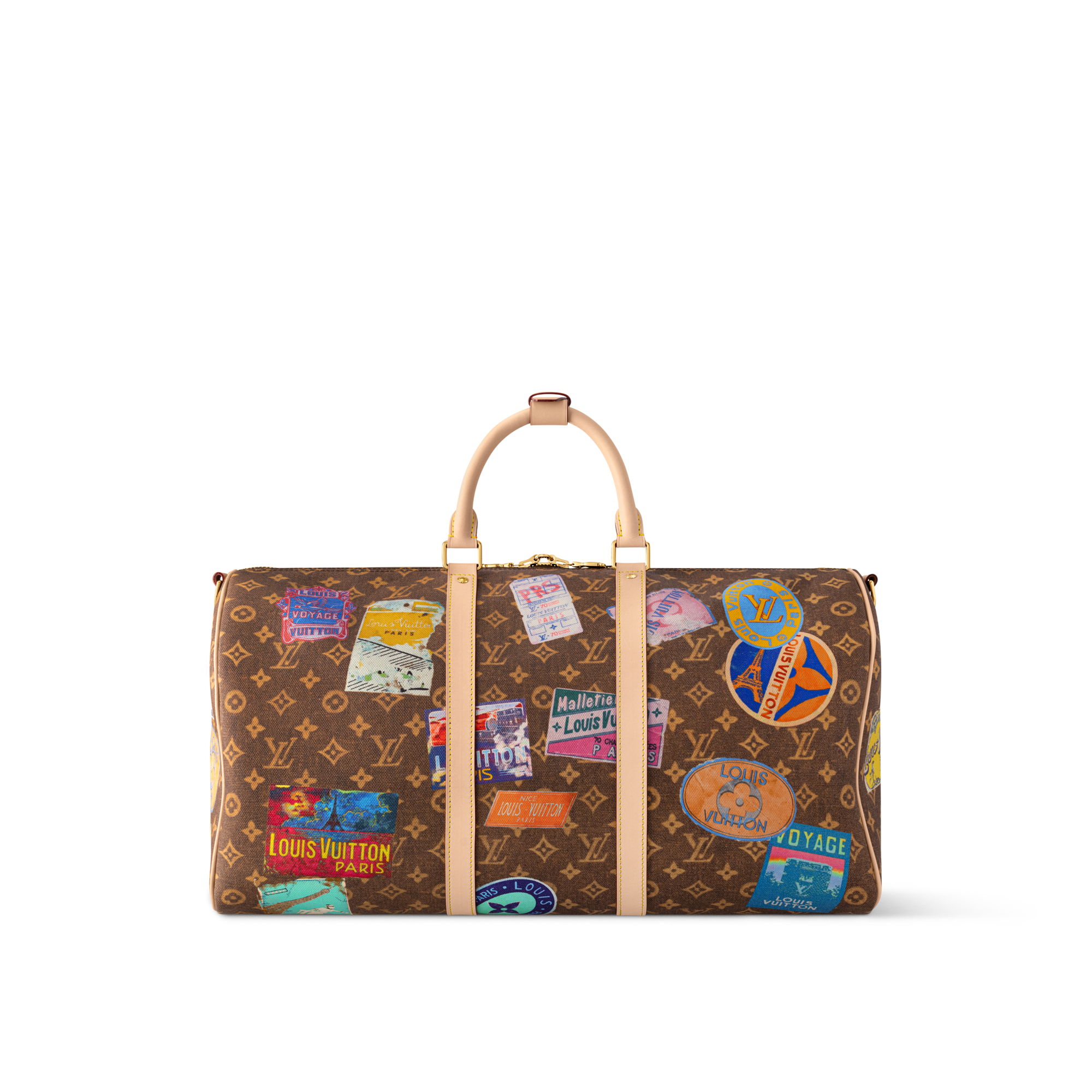 กระเป๋ารุ่น Keepall Bandoulière 50 Monogram แคนวาสประเภทอื่น in ผู้หญิง