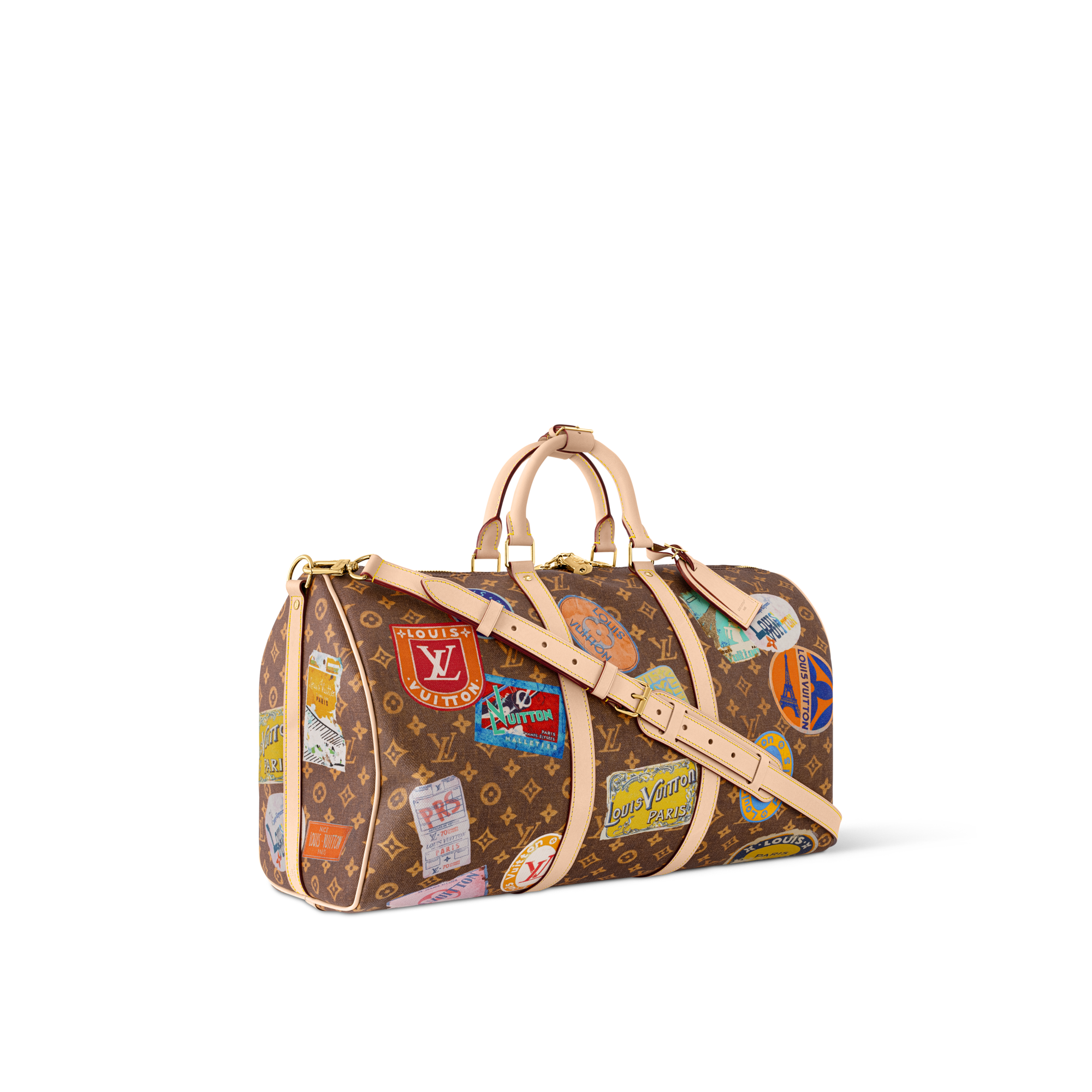 กระเป๋ารุ่น Keepall Bandoulière 50 Monogram แคนวาสประเภทอื่น in ผู้หญิง