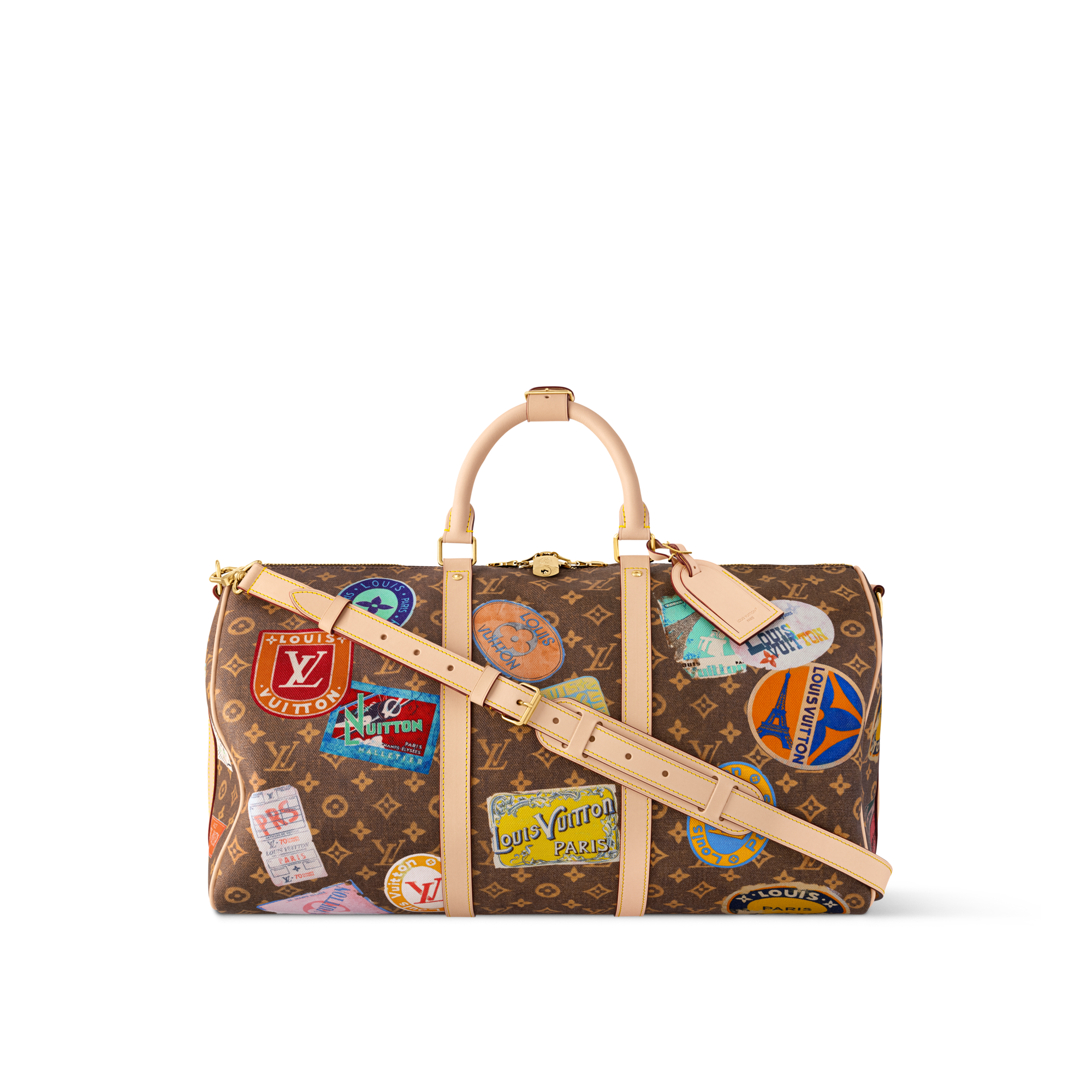 กระเป๋ารุ่น Keepall Bandoulière 50 Monogram แคนวาสประเภทอื่น in ผู้หญิง