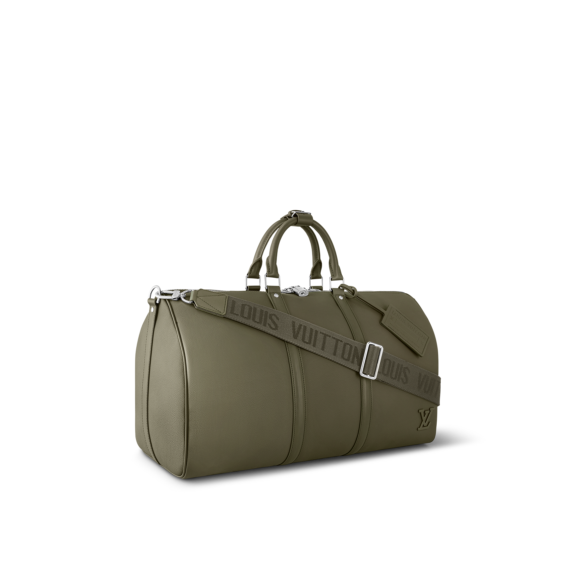 กระเป๋ารุ่น Keepall Bandoulière 50 LV Aerogram in ผู้ชาย