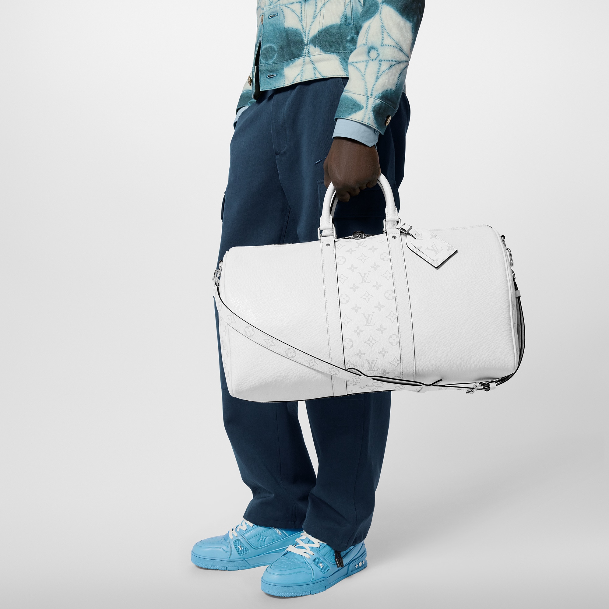 กระเป๋ารุ่น Keepall Bandoulière 50 Taigarama in กระเป๋าและผลิตภัณฑ์เครื่องหนังขนาดเล็ก