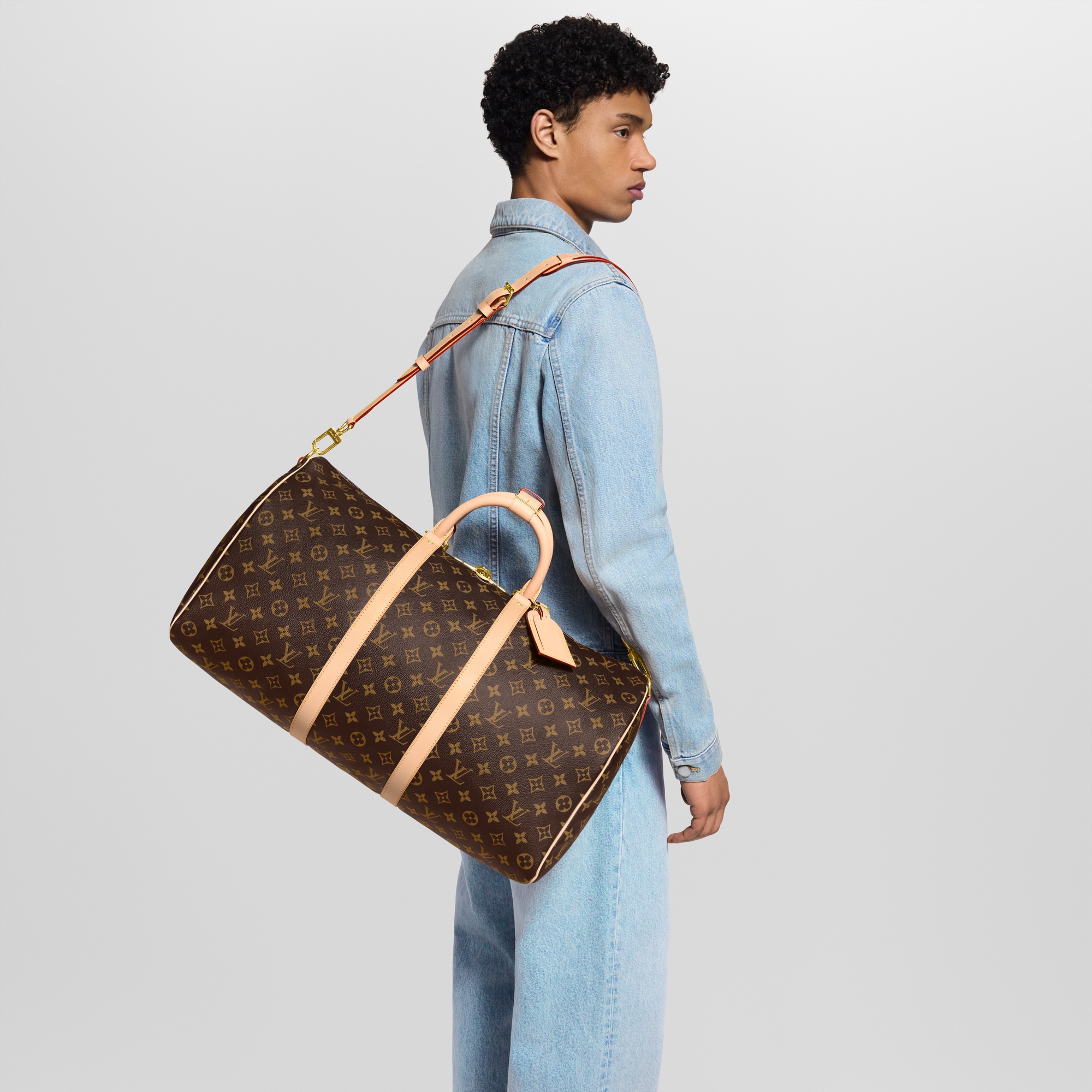 กระเป๋ารุ่น Keepall Bandoulière 50 Monogram แคนวาส in กระเป๋าและผลิตภัณฑ์เครื่องหนังขนาดเล็ก