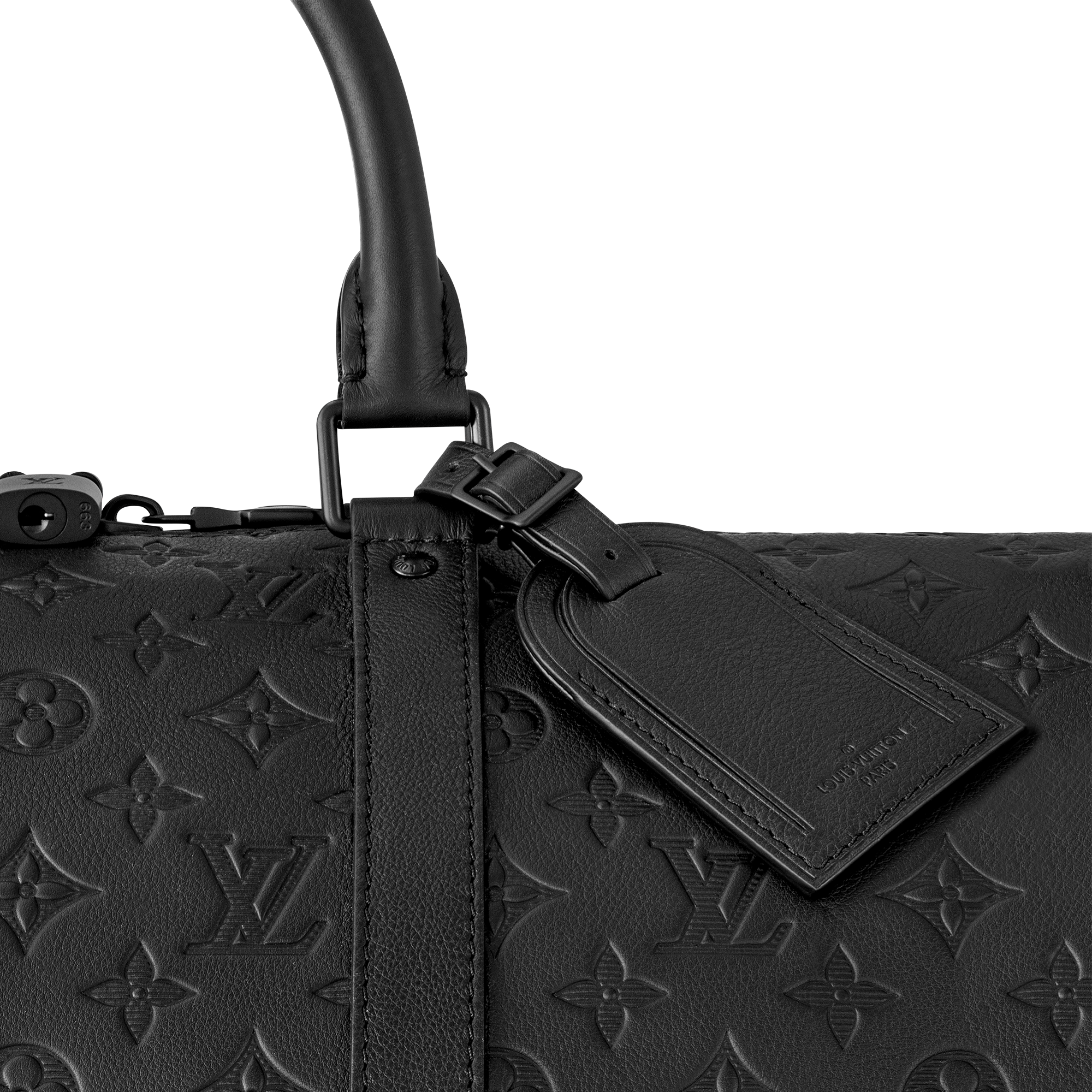 กระเป๋ารุ่น Keepall Bandoulière 50 หนัง Monogram Shadow in ผู้ชาย