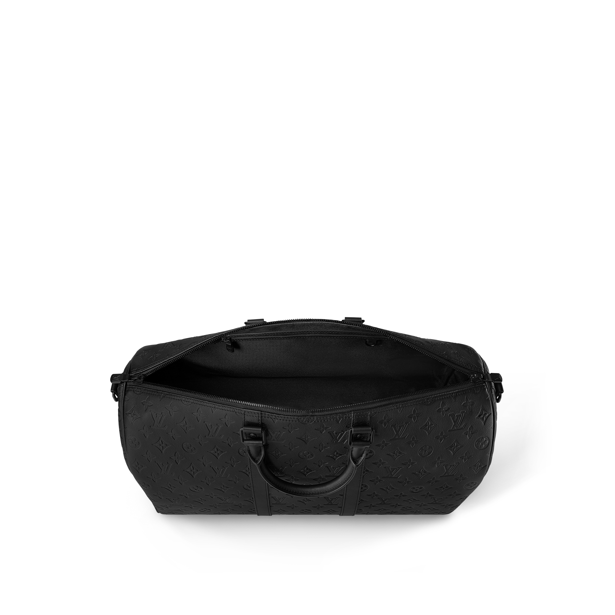 กระเป๋ารุ่น Keepall Bandoulière 50 หนัง Monogram Shadow in ผู้ชาย