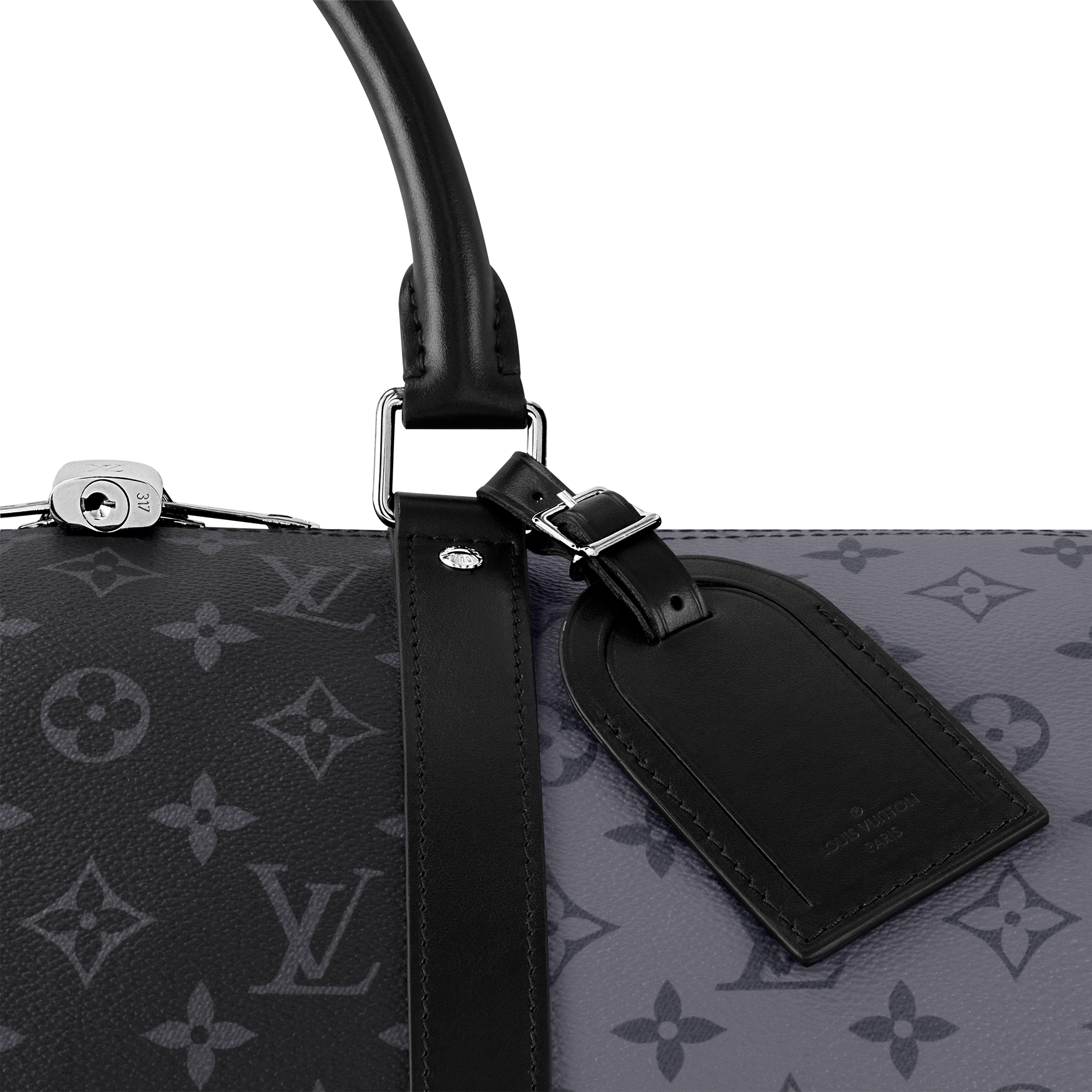 กระเป๋าเดินทางรุ่น Keepall Bandoulière 50 Monogram Eclipse in ผู้ชาย