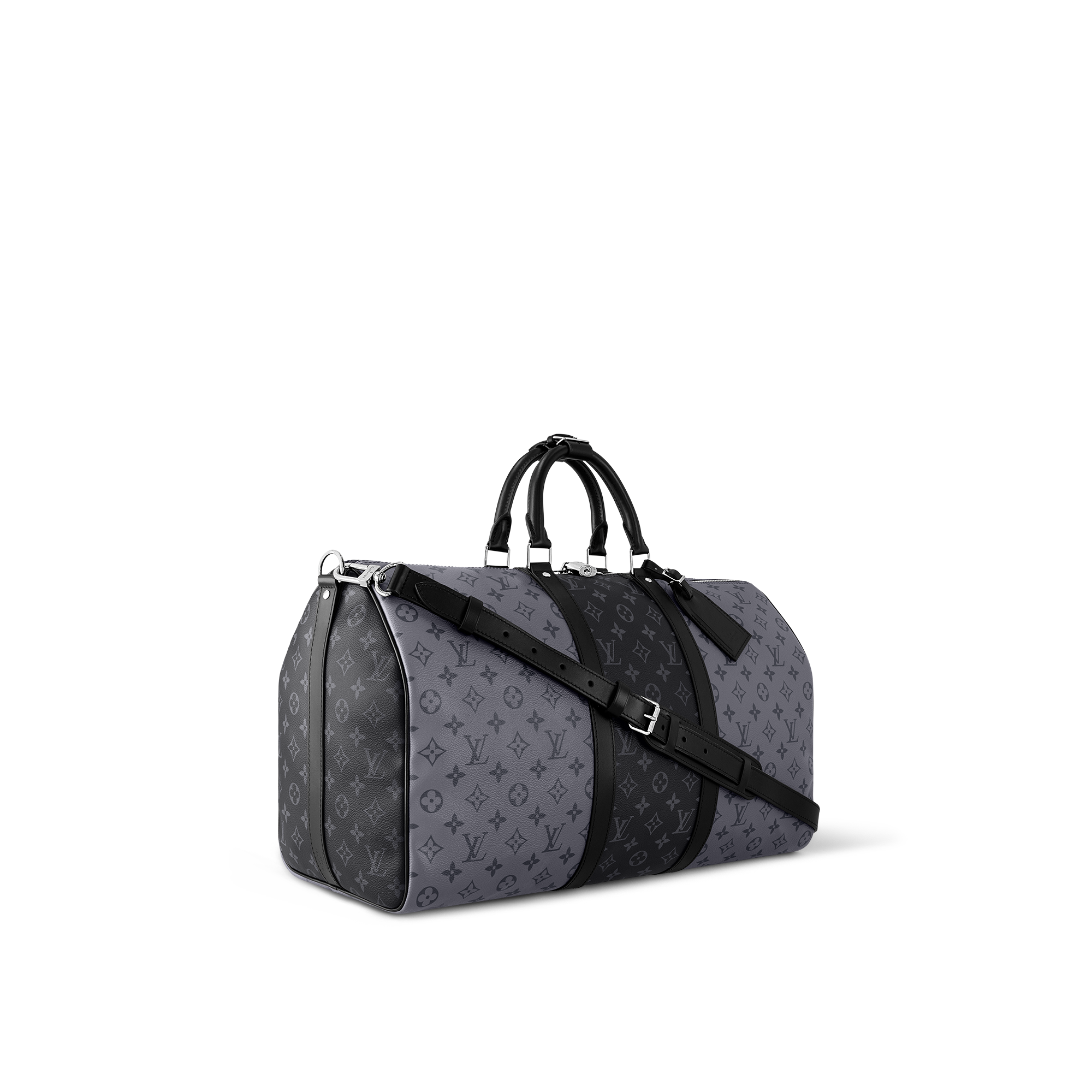 กระเป๋าเดินทางรุ่น Keepall Bandoulière 50 Monogram Eclipse in ผู้ชาย