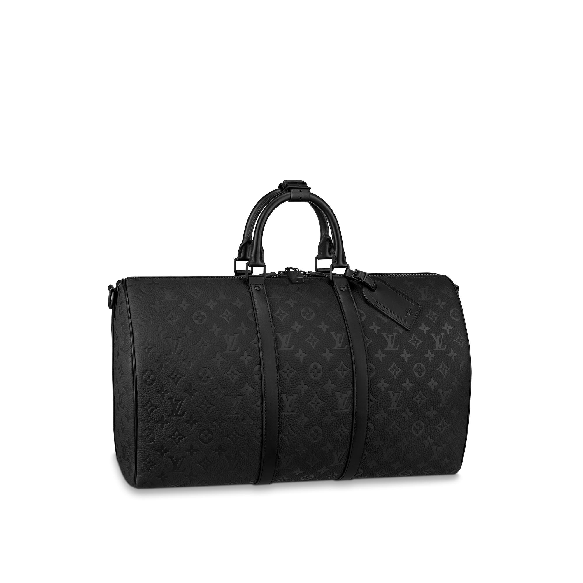 กระเป๋ารุ่น Keepall Bandoulière 50 หนัง Taurillon ลาย Monogram  in ทรังก์ การเดินทาง และ บ้าน