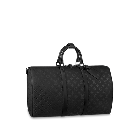 กระเป๋ารุ่น Keepall Bandoulière 50 หนัง Taurillon ลาย Monogram in ทรังก์ การเดินทาง และ บ้าน's กระเป๋าเดินทางและกระเป๋าเดินทางล้อลาก กระเป๋าเดินทาง collections by Louis Vuitton (การย่อ/ขยายผลิตภัณฑ์)