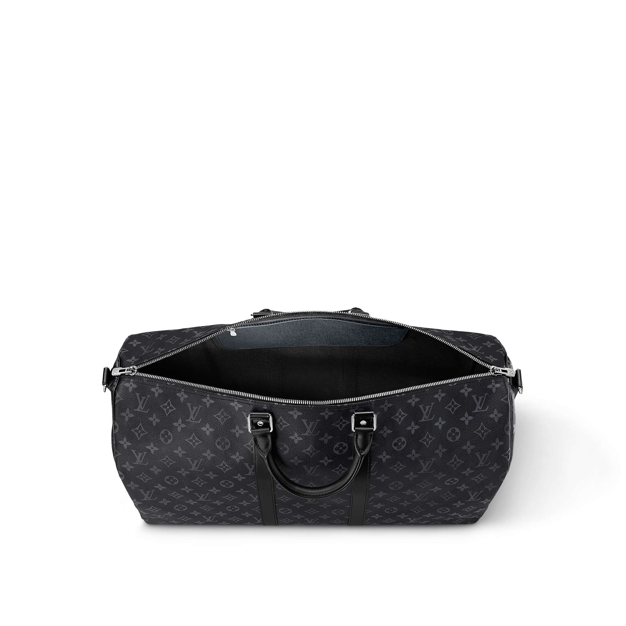 กระเป๋ารุ่น Keepall Bandoulière 55 Monogram Eclipse in ผู้ชาย