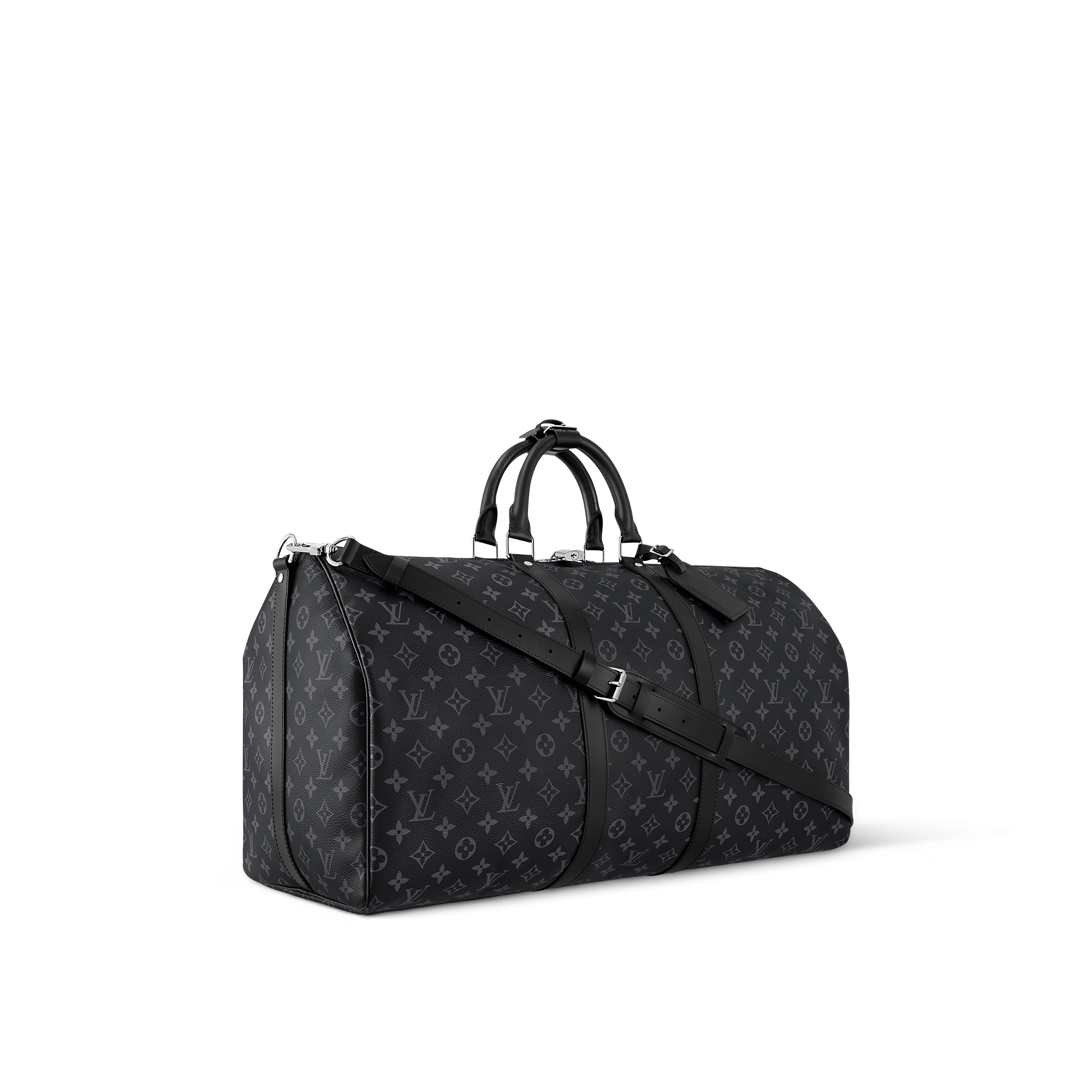 กระเป๋ารุ่น Keepall Bandoulière 55 Monogram Eclipse in ผู้ชาย