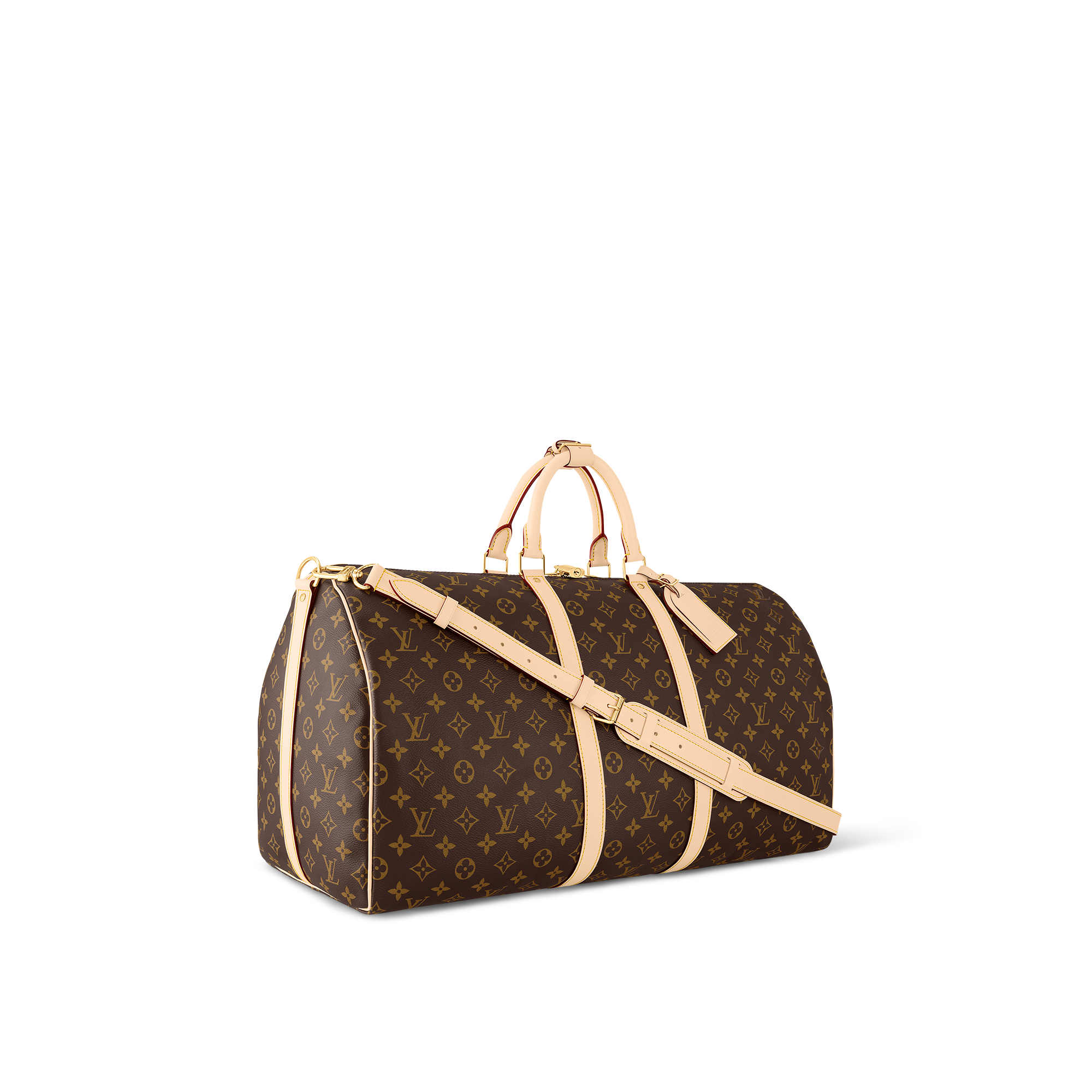 กระเป๋ารุ่น Keepall Bandoulière 55 Monogram แคนวาส in ผู้ชาย