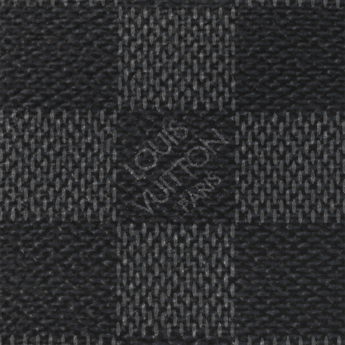 กระเป๋ารุ่น Keepall Bandoulière 55 Damier Graphite แคนวาส in ผู้ชาย's การเดินทางและท่องเที่ยว กระเป๋าเดินทางแบบถือสำหรับผู้ชาย collections by Louis Vuitton (การย่อ/ขยายผลิตภัณฑ์)