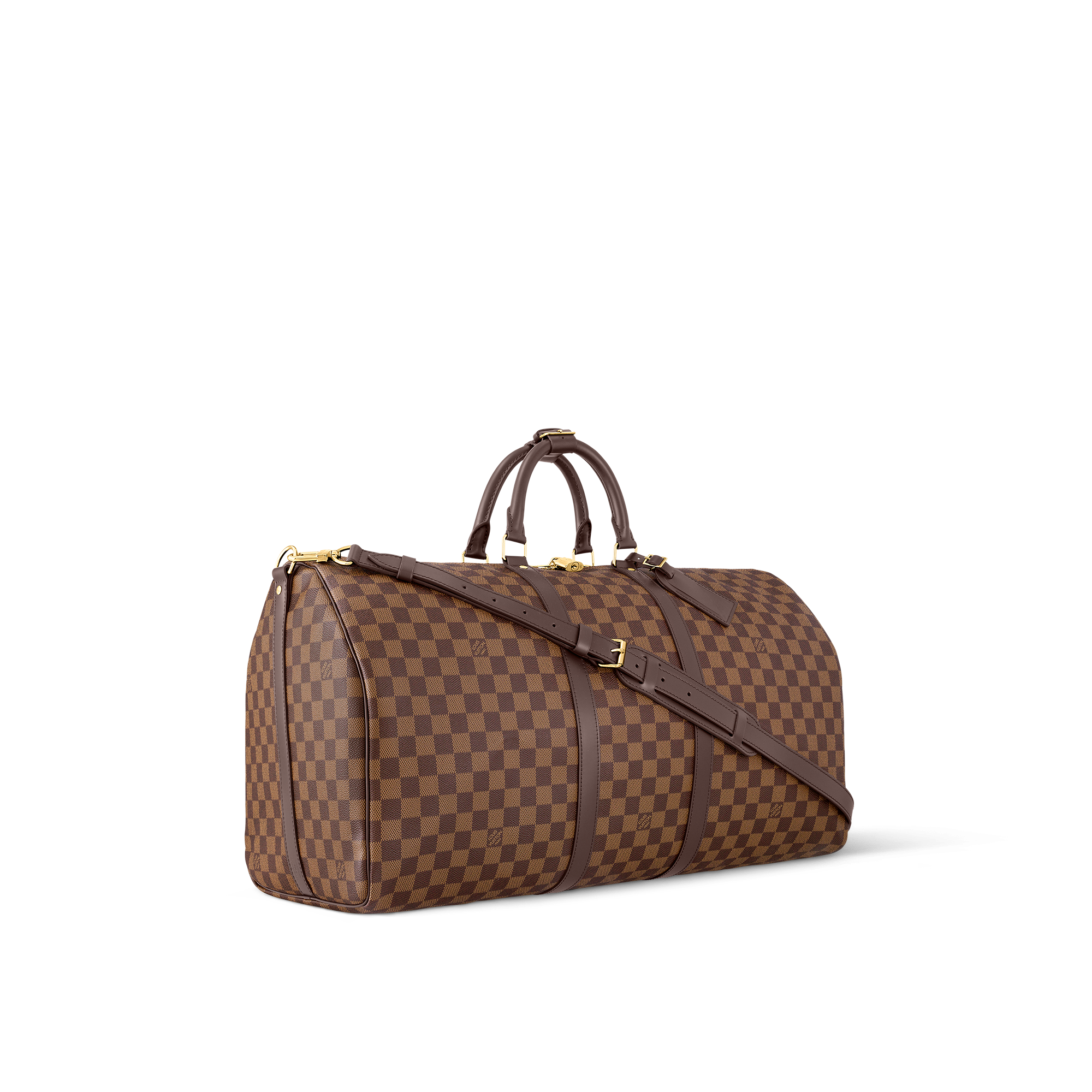 กระเป๋ารุ่น Keepall Bandoulière 55 Damier Ebene แคนวาส in กระเป๋าและผลิตภัณฑ์เครื่องหนังขนาดเล็ก
