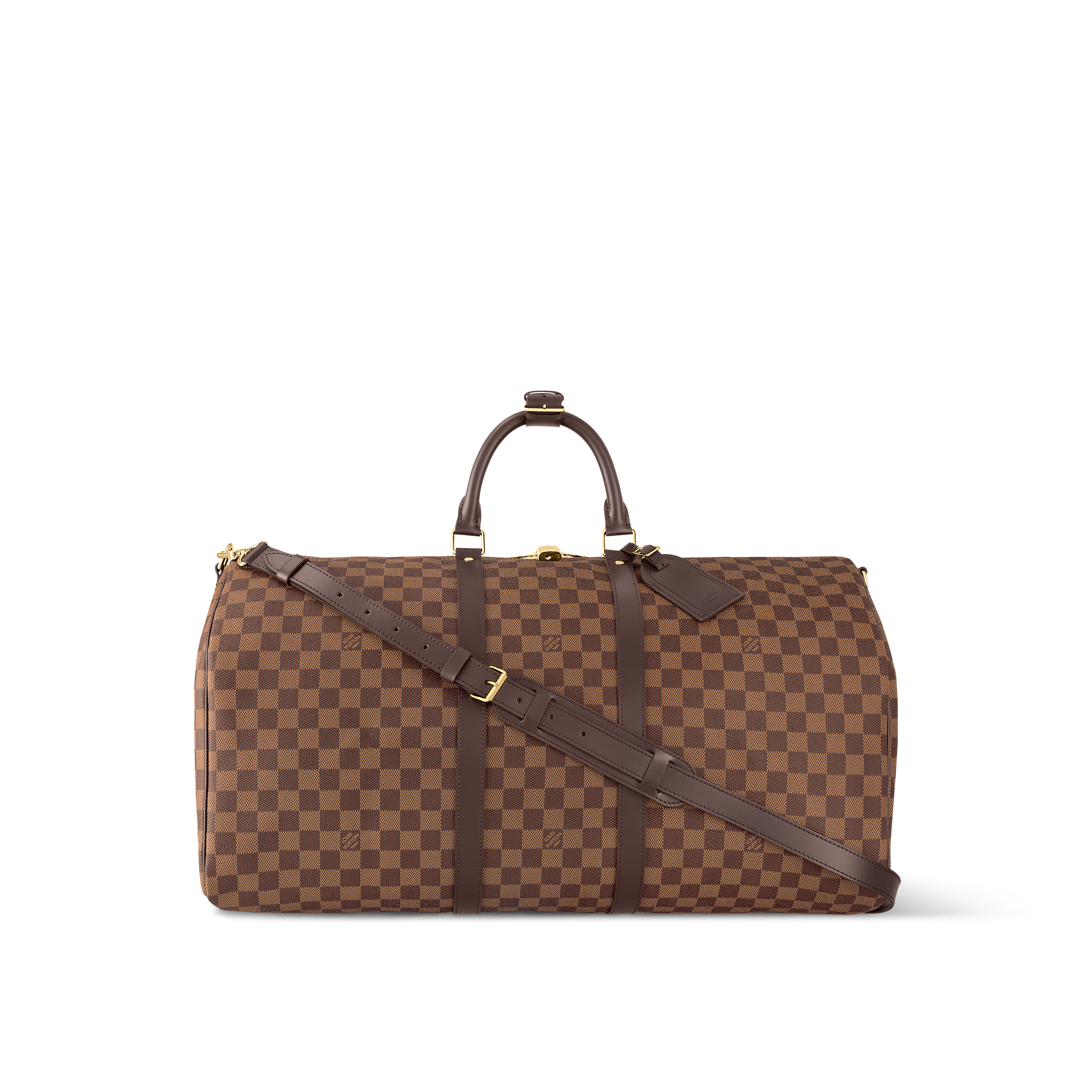 กระเป๋ารุ่น Keepall Bandoulière 55 Damier Ebene แคนวาส in กระเป๋าและผลิตภัณฑ์เครื่องหนังขนาดเล็ก