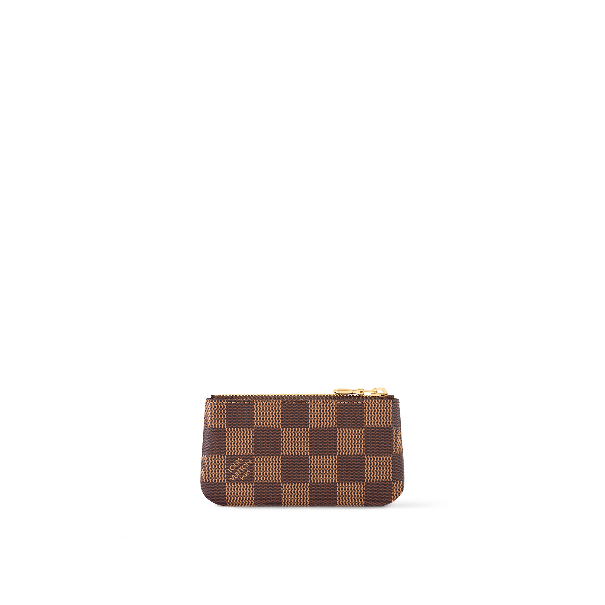 กระเป๋าใส่กุญแจรุ่น Pochette Clé Damier Ebene in ผู้หญิง