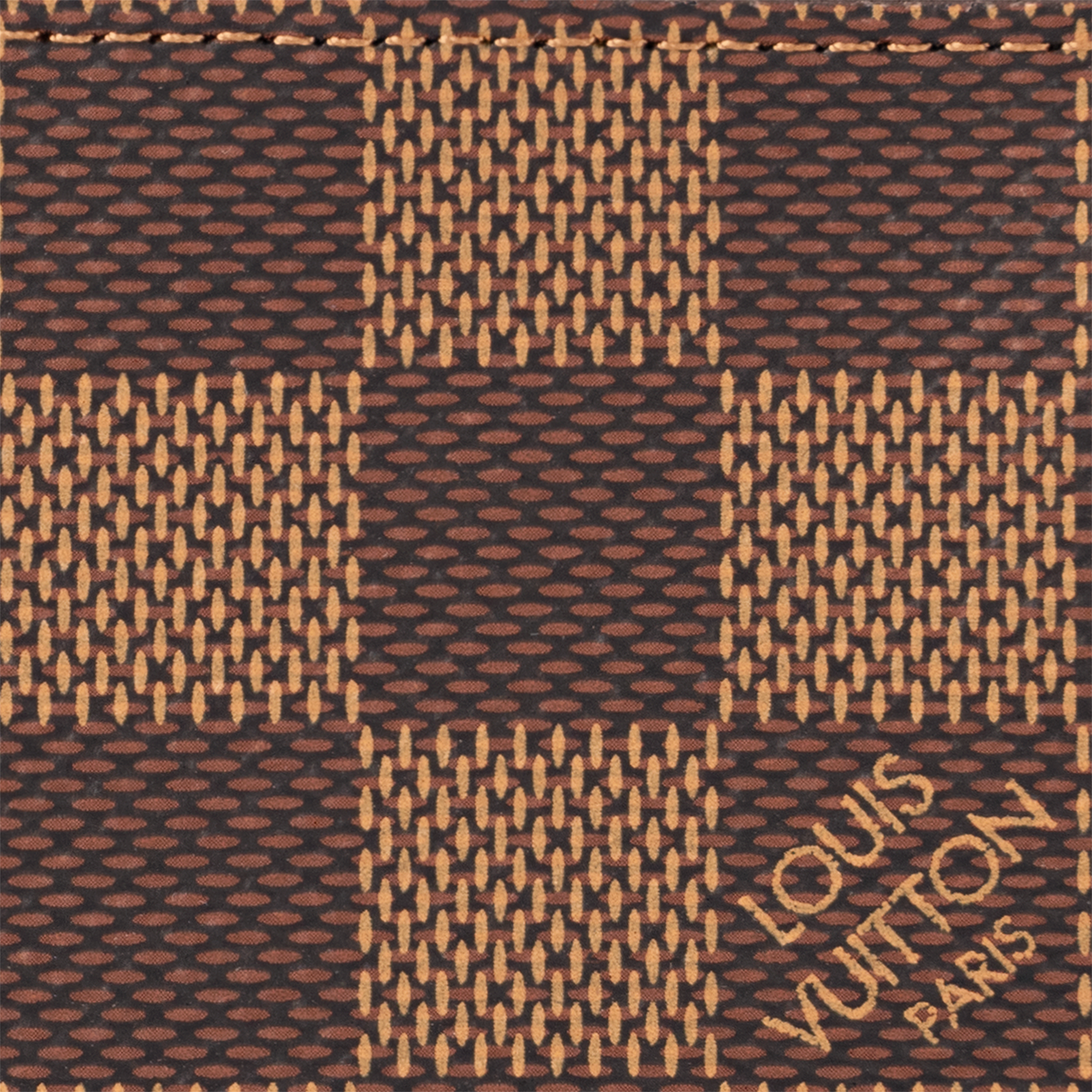 กระเป๋าใส่กุญแจรุ่น Pochette Clé Damier Ebene in ผู้หญิง