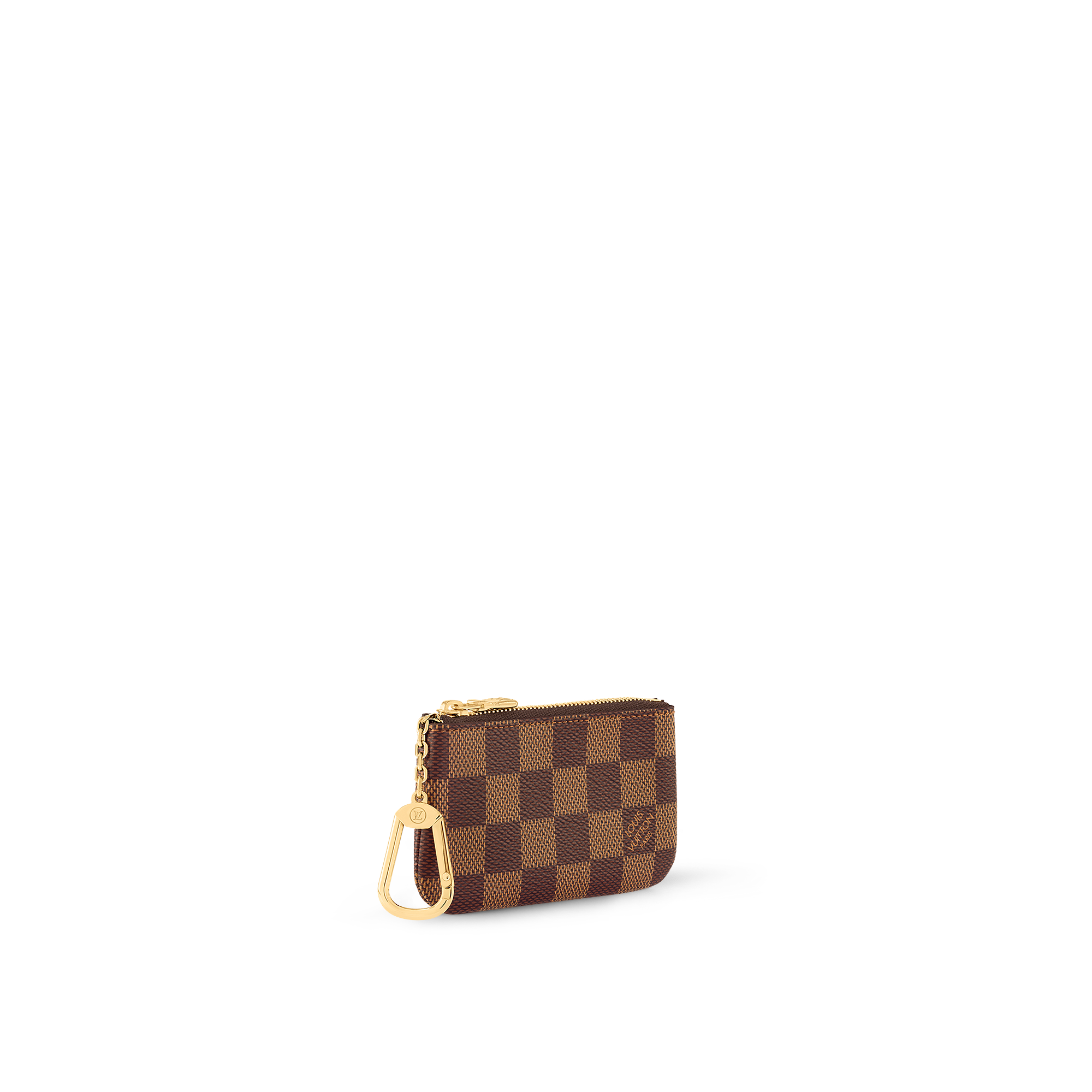 กระเป๋าใส่กุญแจรุ่น Pochette Clé Damier Ebene in ผู้หญิง