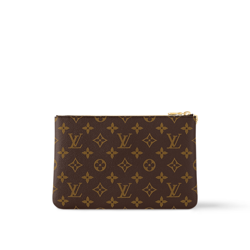 กระเป๋ารุ่น Key Pouch M Monogram in ผู้หญิง's กระเป๋าสตางค์และผลิตภัณฑ์เครื่องหนังขนาดเล็ก กระเป๋าสตางค์สำหรับผู้หญิง collections by Louis Vuitton (การย่อ/ขยายผลิตภัณฑ์)