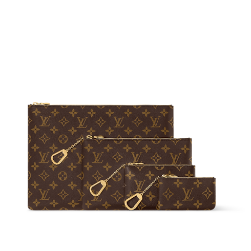 กระเป๋ารุ่น Key Pouch M Monogram in ผู้หญิง's กระเป๋าสตางค์และผลิตภัณฑ์เครื่องหนังขนาดเล็ก กระเป๋าสตางค์สำหรับผู้หญิง collections by Louis Vuitton (การย่อ/ขยายผลิตภัณฑ์)