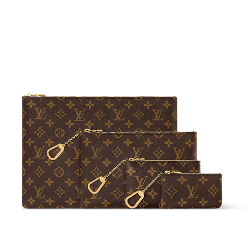 กระเป๋ารุ่น Key Pouch S Monogram in ผู้หญิง's กระเป๋าสตางค์และผลิตภัณฑ์เครื่องหนังขนาดเล็ก กระเป๋าสตางค์สำหรับผู้หญิง collections by Louis Vuitton (การย่อ/ขยายผลิตภัณฑ์)