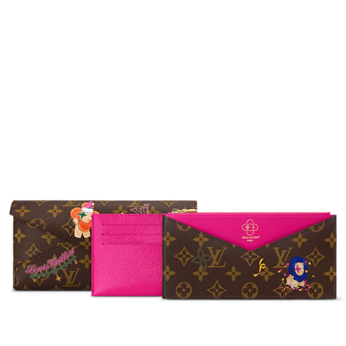 กระเป๋าสตางค์รุ่น Kirigami Organizer Monogram in ผู้หญิง's กระเป๋าสตางค์และผลิตภัณฑ์เครื่องหนังขนาดเล็ก กระเป๋าสตางค์สำหรับผู้หญิง collections by Louis Vuitton (การย่อ/ขยายผลิตภัณฑ์)