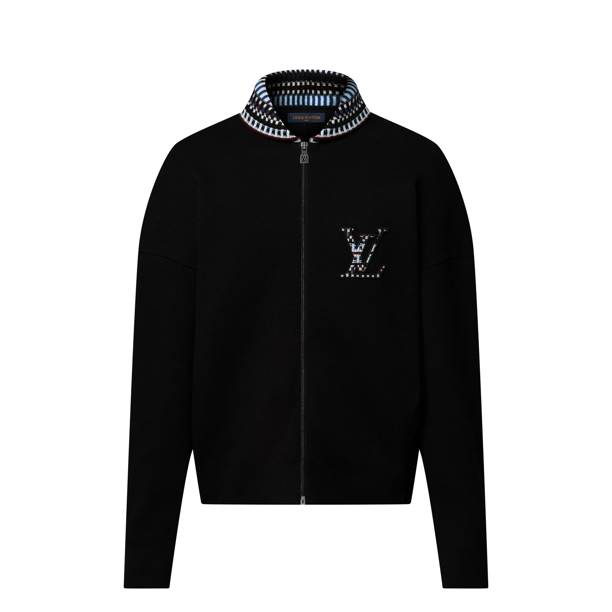 เสื้อแจ็คเก็ตบอมเบอร์ผ้านิต  in ผู้ชาย