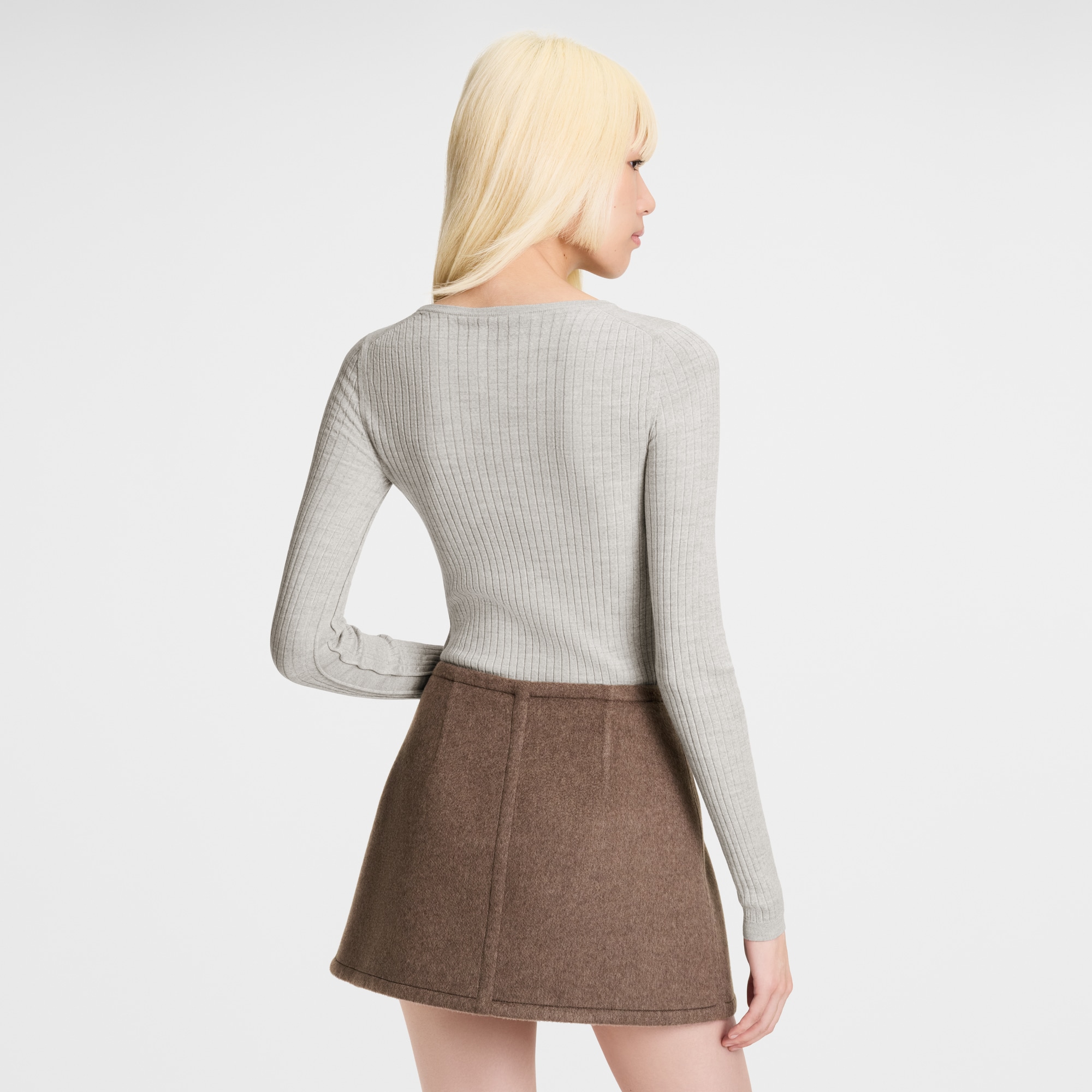 กระโปรงมินิสเกิร์ตแบบป้ายพร้อมเชือกผูก  in ผู้หญิง