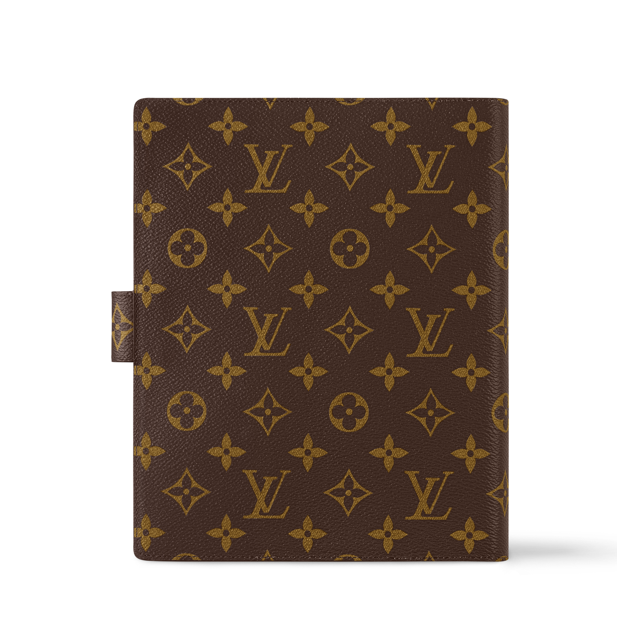 ปกสมุดบันทึกขนาดใหญ่ Monogram in กระเป๋าและผลิตภัณฑ์เครื่องหนังขนาดเล็ก