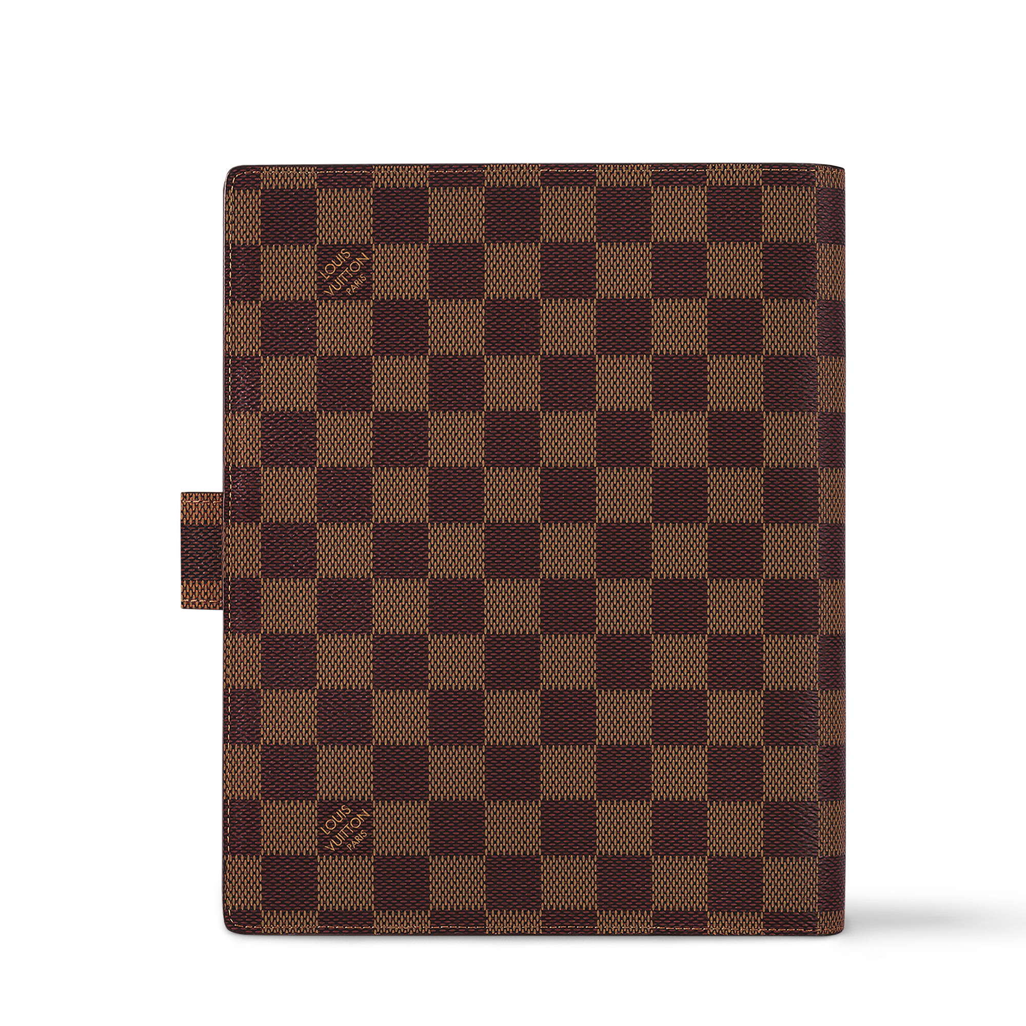 ปกสมุดบันทึกขนาดใหญ่ Damier Ebene in กระเป๋าและผลิตภัณฑ์เครื่องหนังขนาดเล็ก