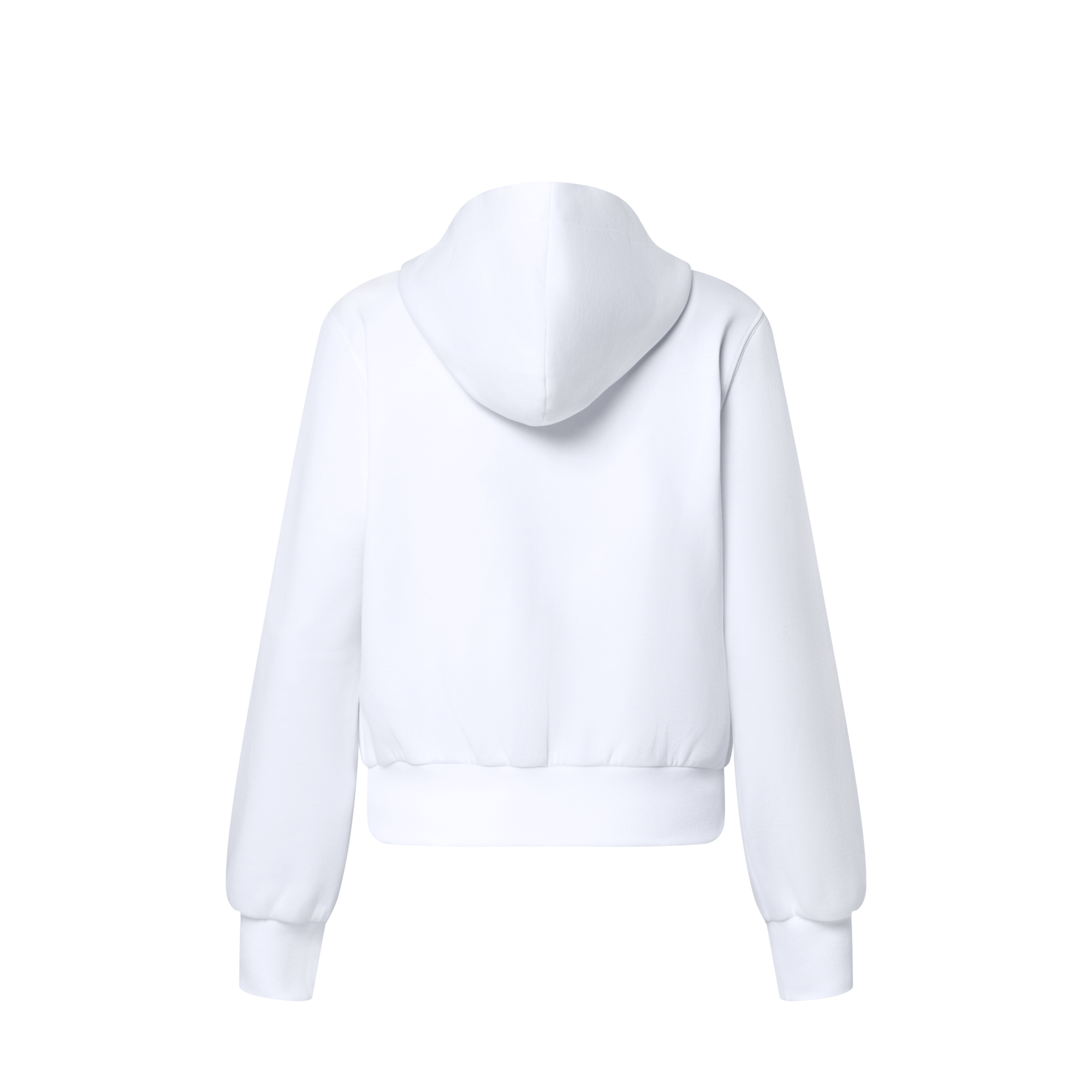 เสื้อฮู้ดแต่งดีเทลหนัง  in ผู้หญิง