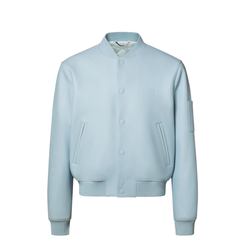 เสื้อแจ็คเก็ตบลูซงหนัง in ผู้ชาย's เสื้อผ้า เสื้อโค้ทกันหนาวสำหรับผู้ชาย collections by Louis Vuitton (การย่อ/ขยายผลิตภัณฑ์)