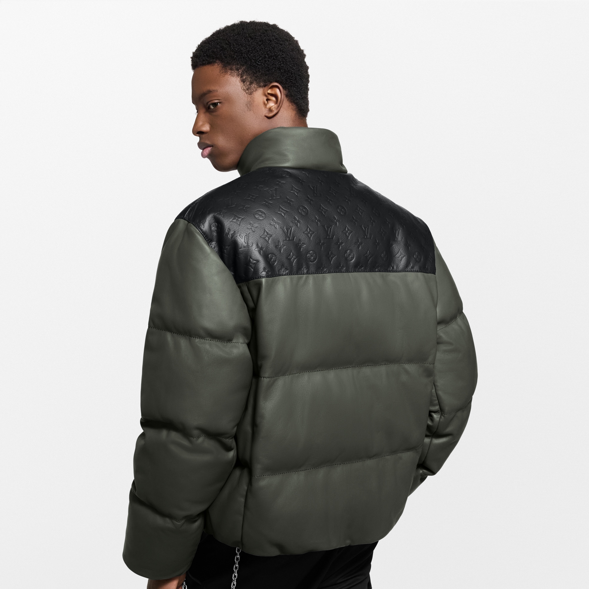 Leather Down Jacket  in ผู้ชาย