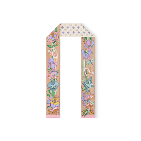 ผ้า Bandeau รุ่น Leather Flowers . in ผู้หญิง's แอคเซสเซอรี่ ผ้าโพกหัวสำหรับผู้หญิง collections by Louis Vuitton (การย่อ/ขยายผลิตภัณฑ์)