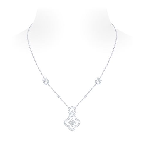 สร้อยคอ Les Ardentes, ไวท์โกลด์และเพชร in จิวเวลรี่'s หมวดหมู่ ไฟน์จิวเวลรี่ทั้งหมด collections by Louis Vuitton (การย่อ/ขยายผลิตภัณฑ์)