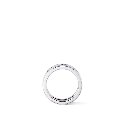 Les Gaston Vuitton Small Ring, White Gold in จิวเวลรี่'s หมวดหมู่ แหวน collections by Louis Vuitton (การย่อ/ขยายผลิตภัณฑ์)